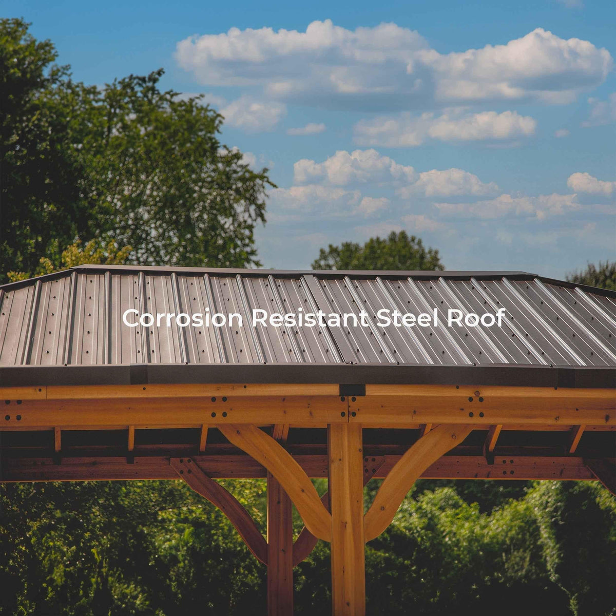 Backyard Discovery 20x12 Barrington Gazebo/Carport.