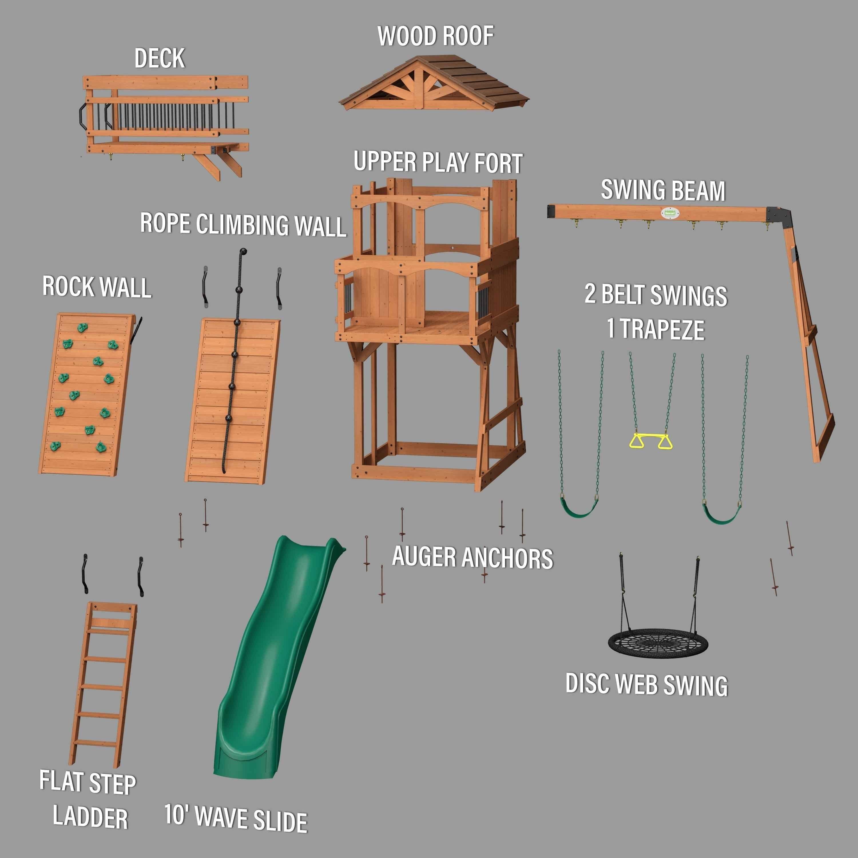 Backyard Discovery Sterling Point Swing Set