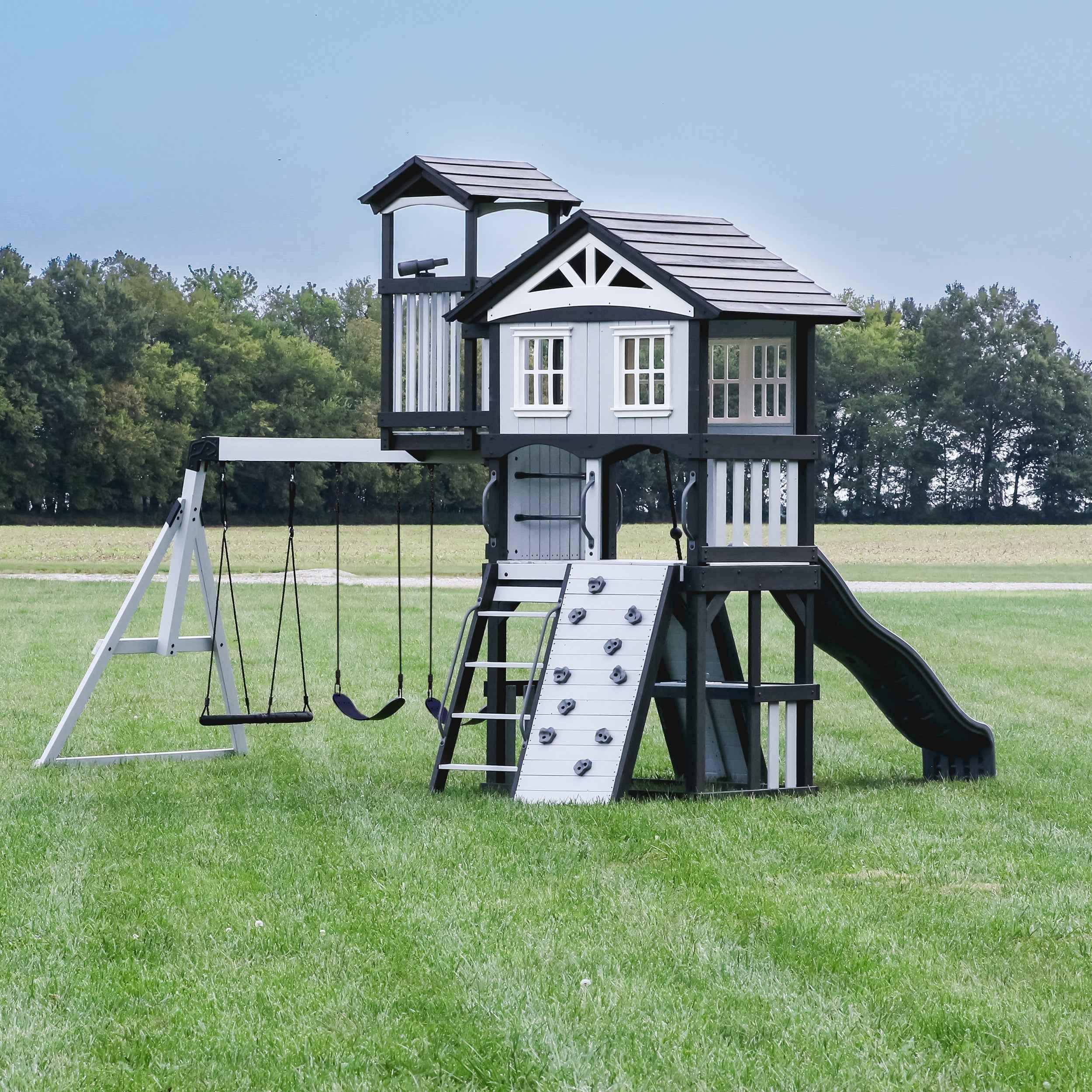 Backyard Discovery Whispering Point Swing Set.