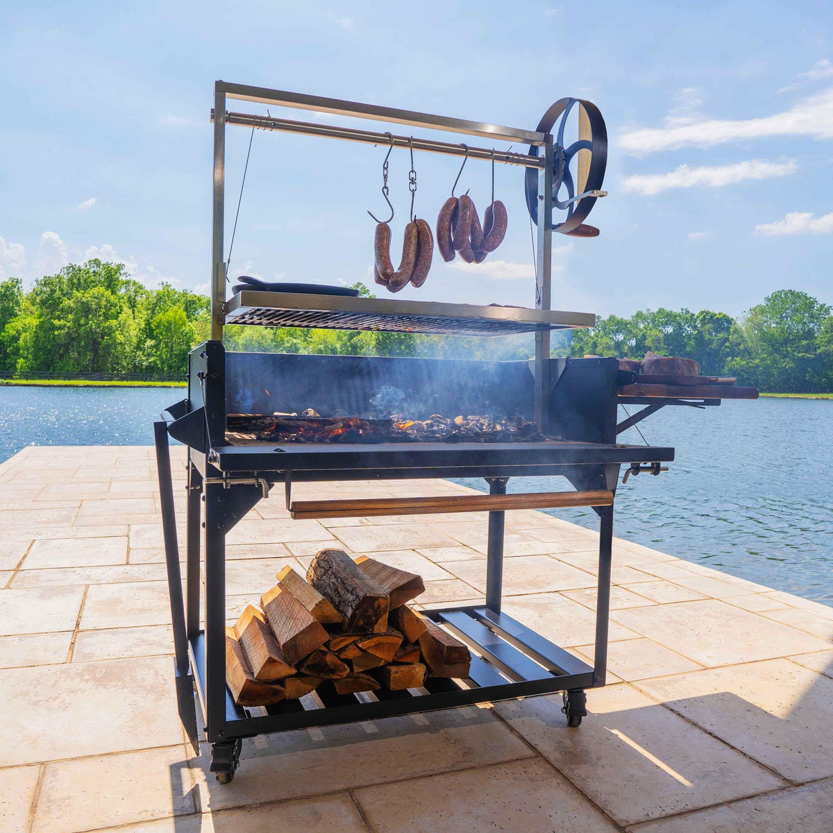 Backyard Discovery Premium Heritage Argentine BBQ Grill.