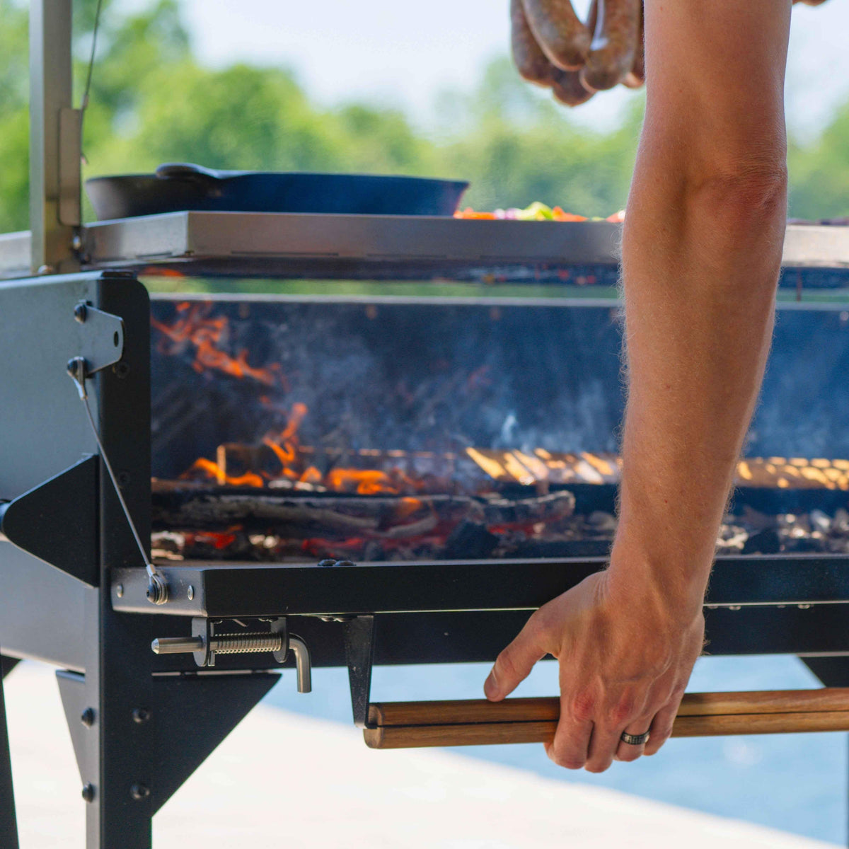 Backyard Discovery Premium Heritage Argentine BBQ Grill.