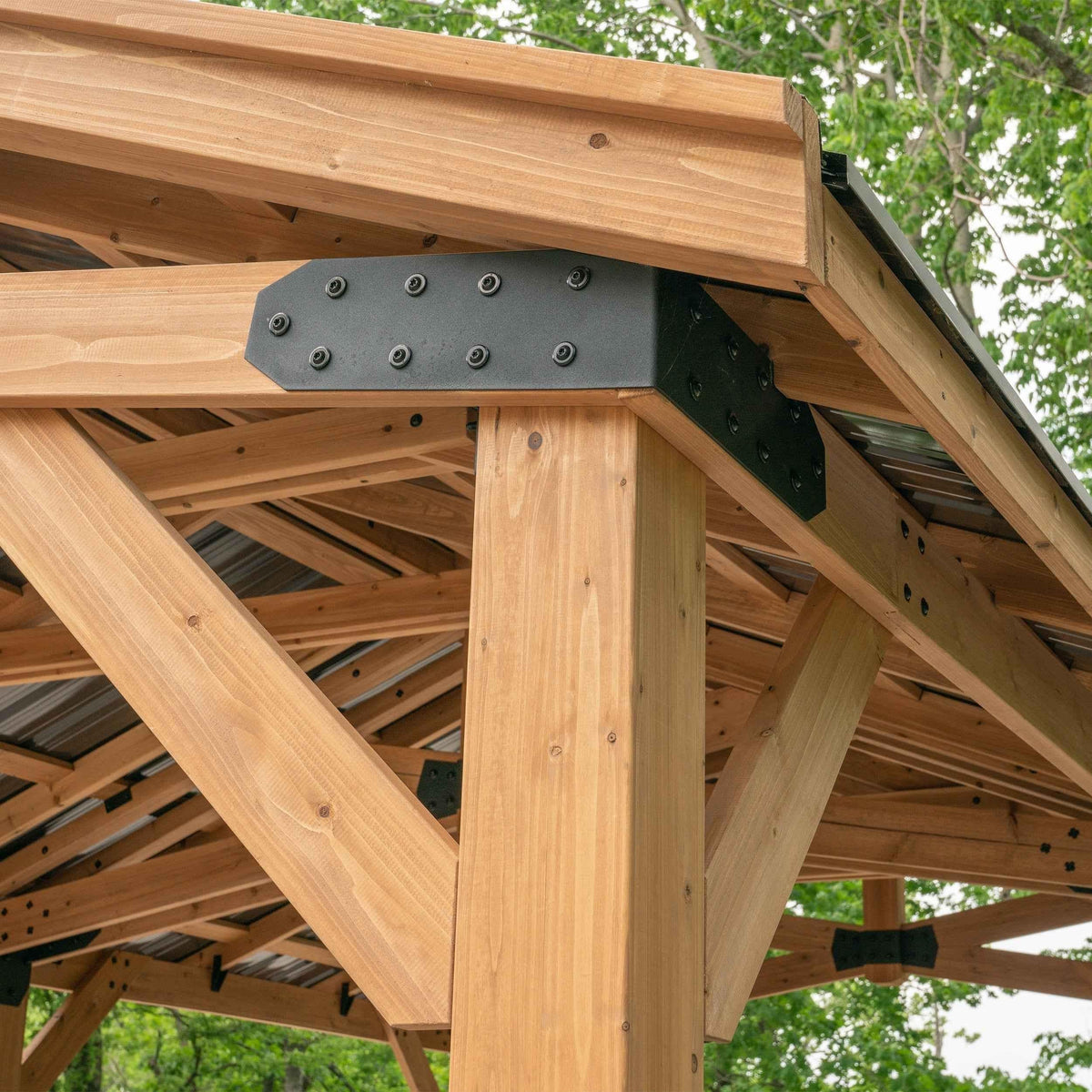 Backyard Discovery 24x12 Norwood Carport/Gazebo.