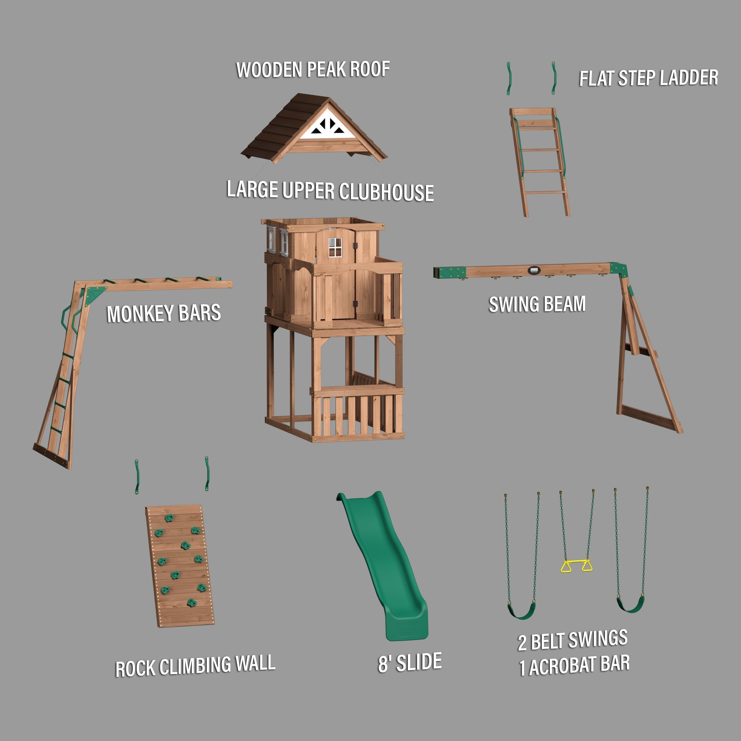 Backyard Discovery Adventurer Swing Set