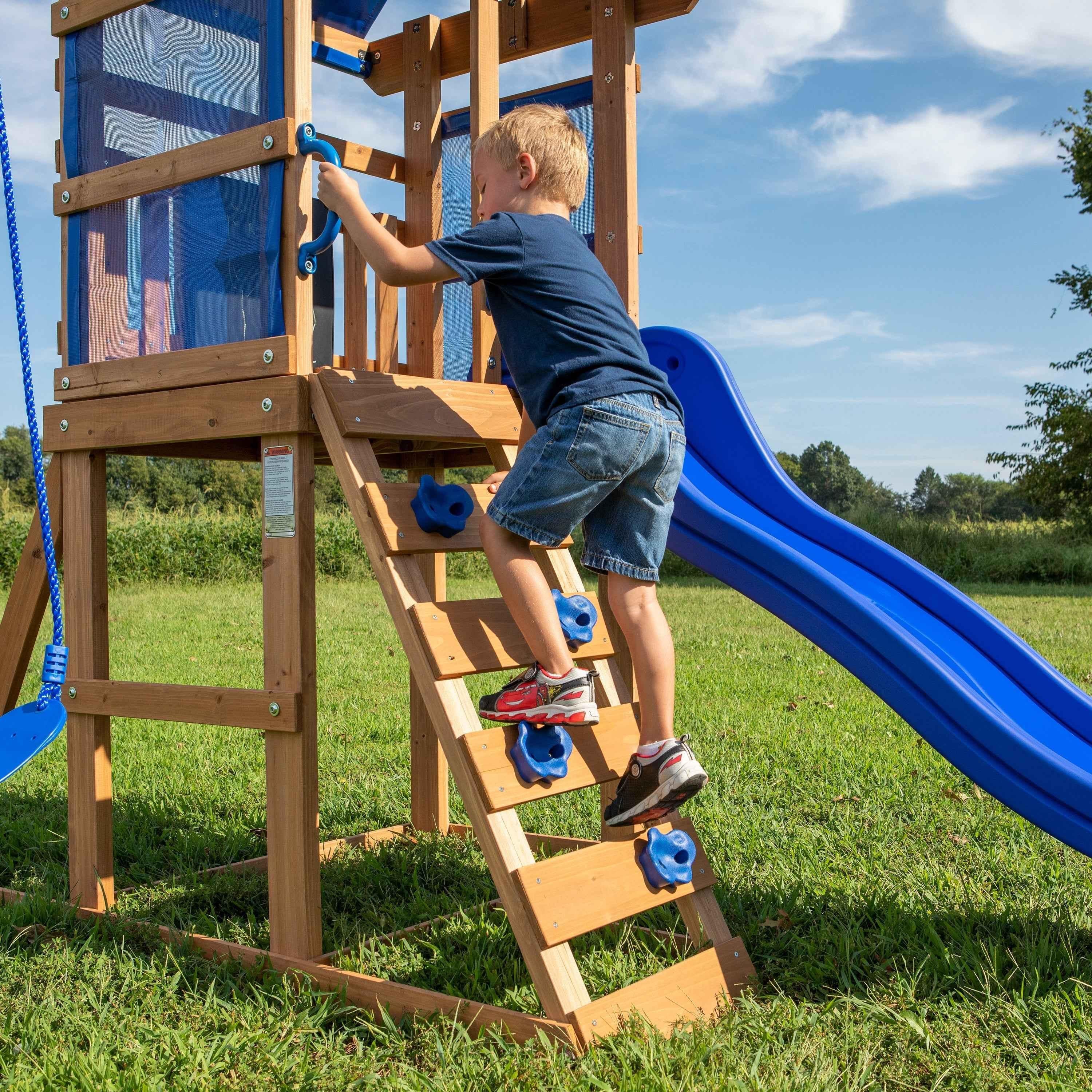Backyard Discovery Aurora Swing Set.