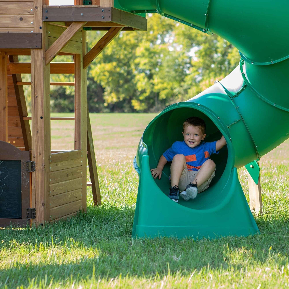 Backyard Discovery Bristol Point Swing Set.