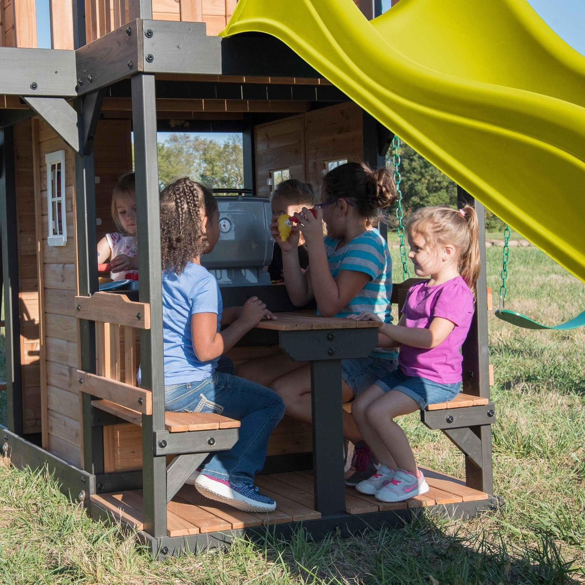 Backyard Discovery Canyon Creek Swing Set