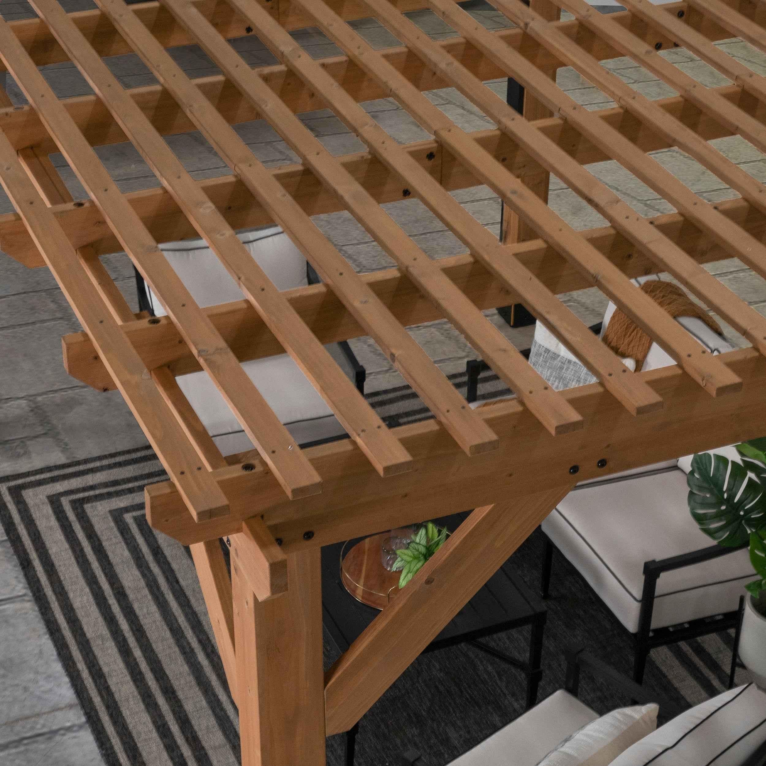 Backyard Discovery 14x10 Delray Pergola.