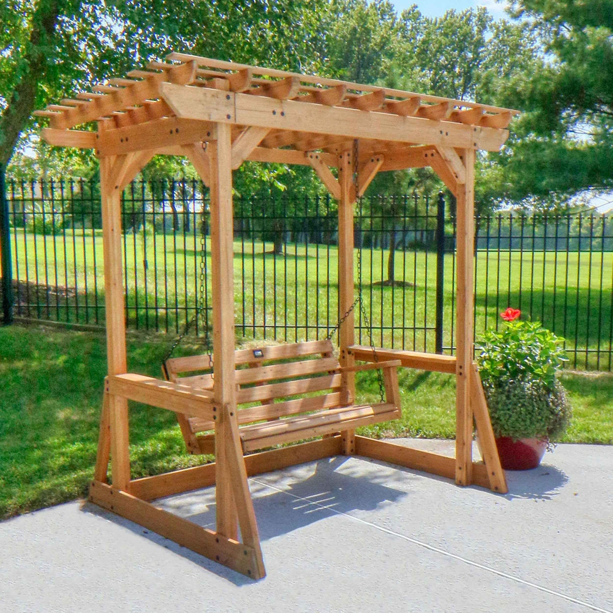 Backyard Discovery Callahan Pergola Swing.