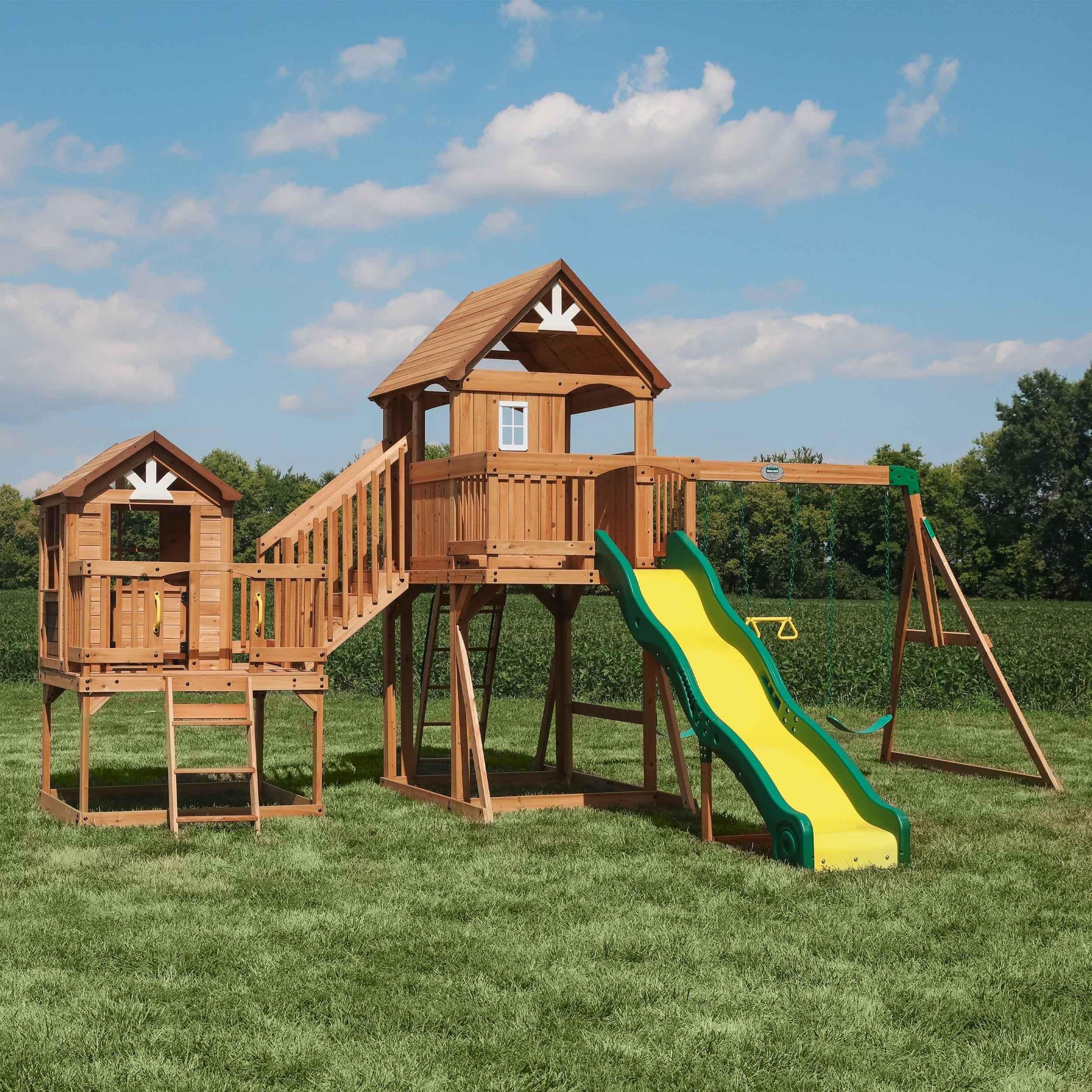 Backyard Discovery Malibu Swing Set.