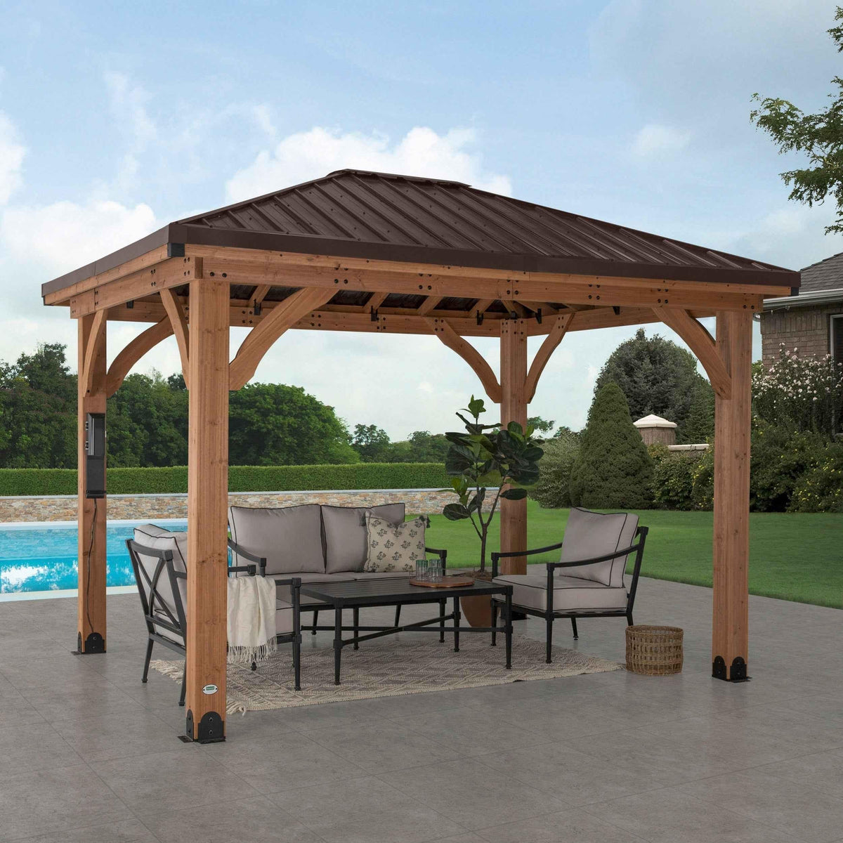 Backyard Discovery 12x10 Barrington Gazebo.