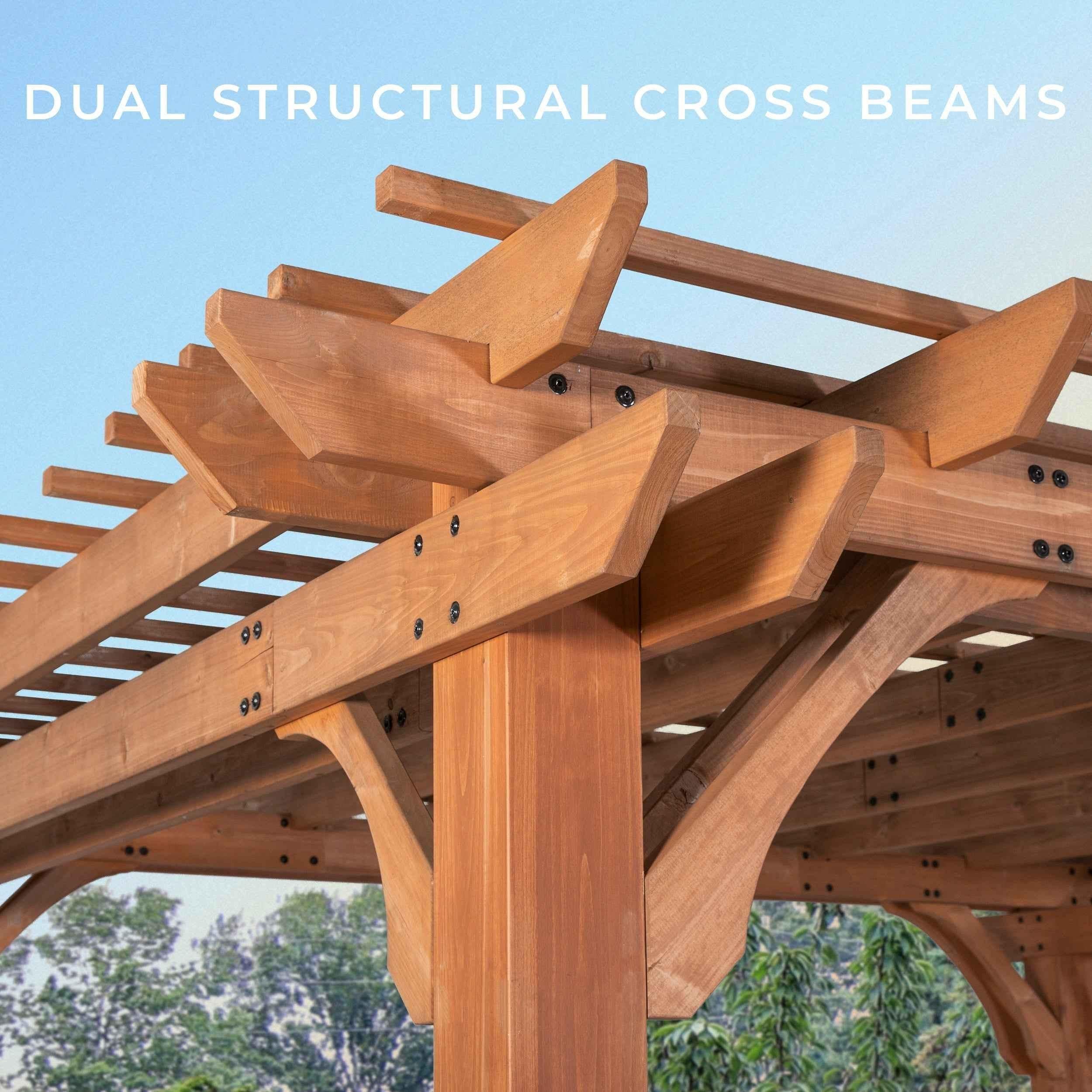 Backyard Discovery 14x12 Beaumont Pergola.