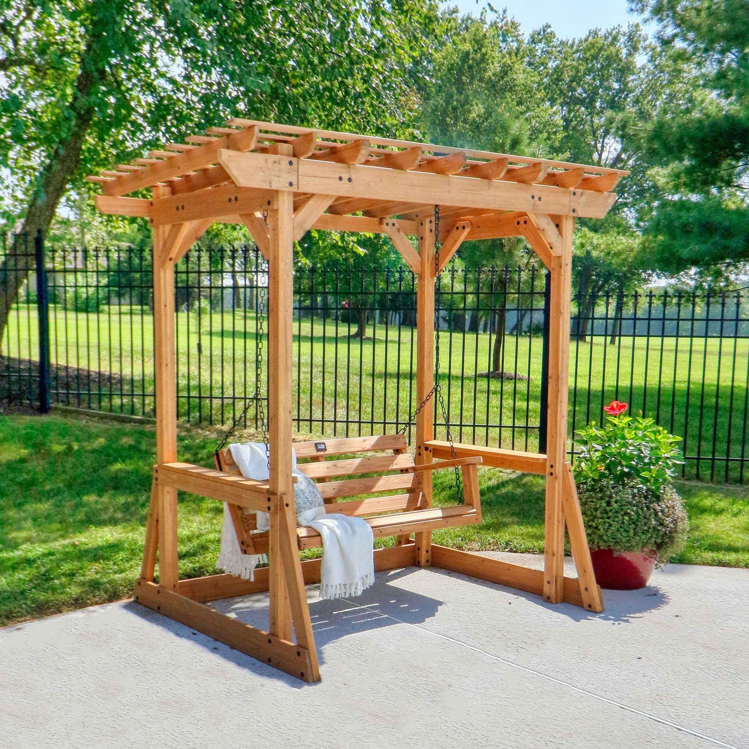 Backyard Discovery Callahan Pergola Swing.