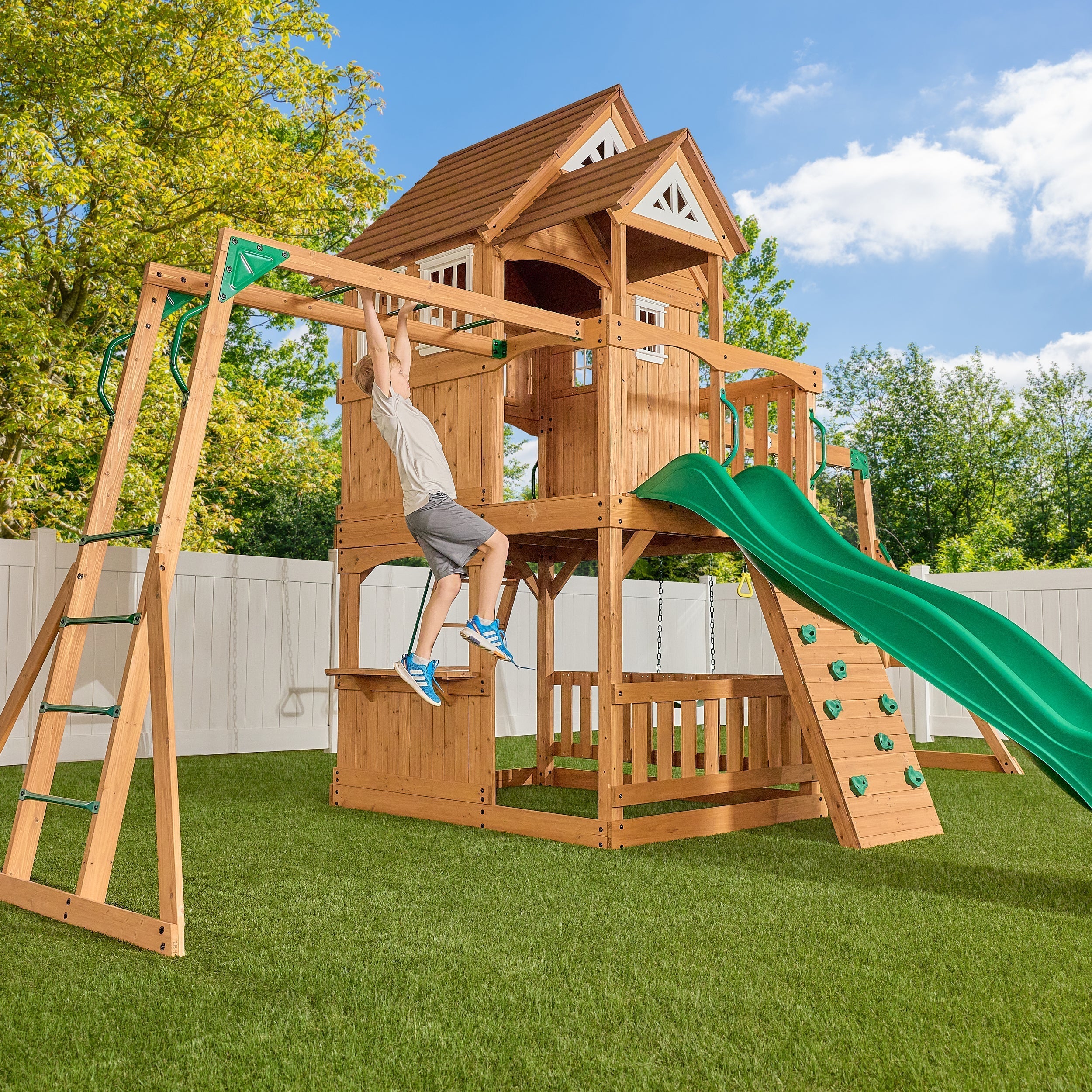 Backyard Discovery Voyager Swing Set