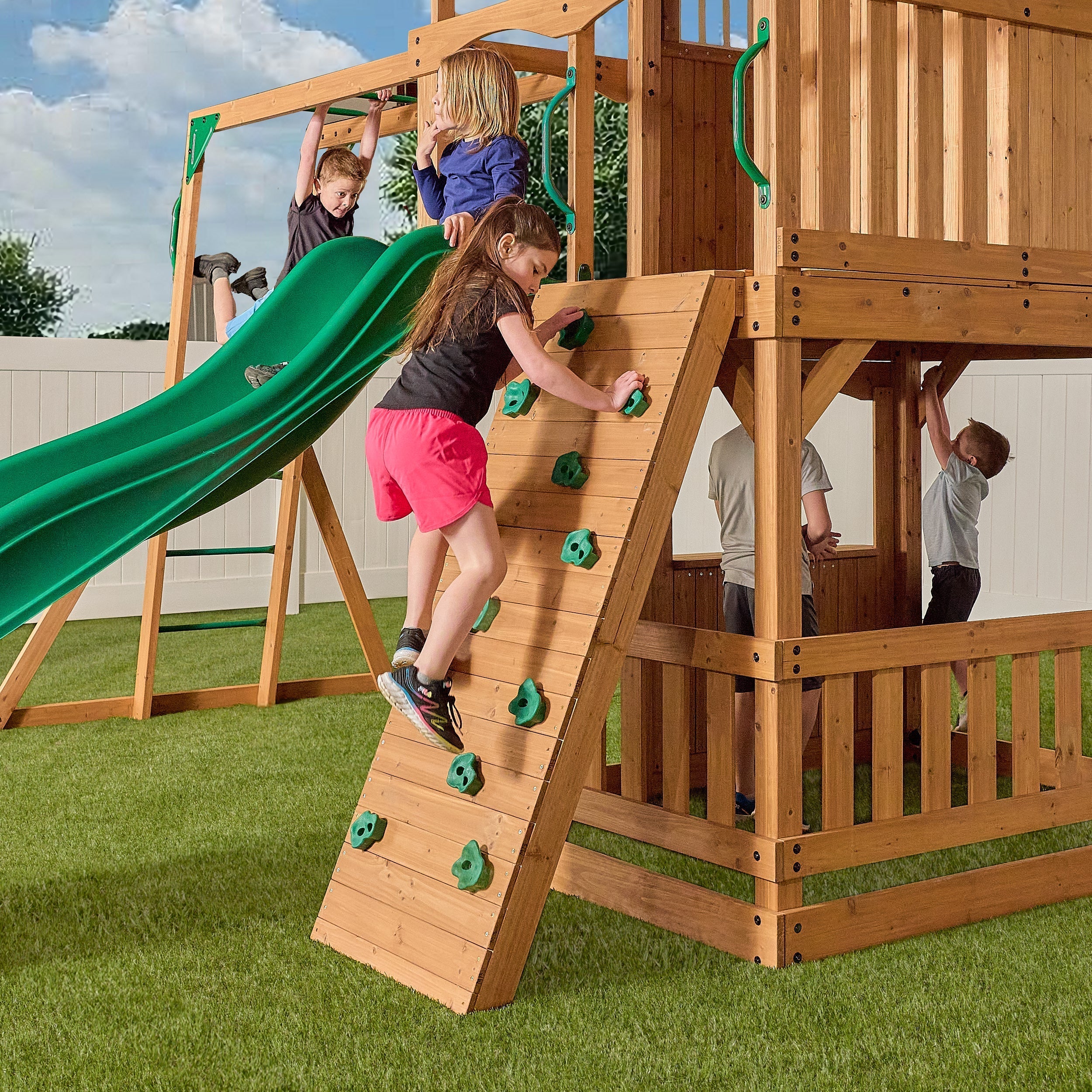 Backyard Discovery Voyager Swing Set