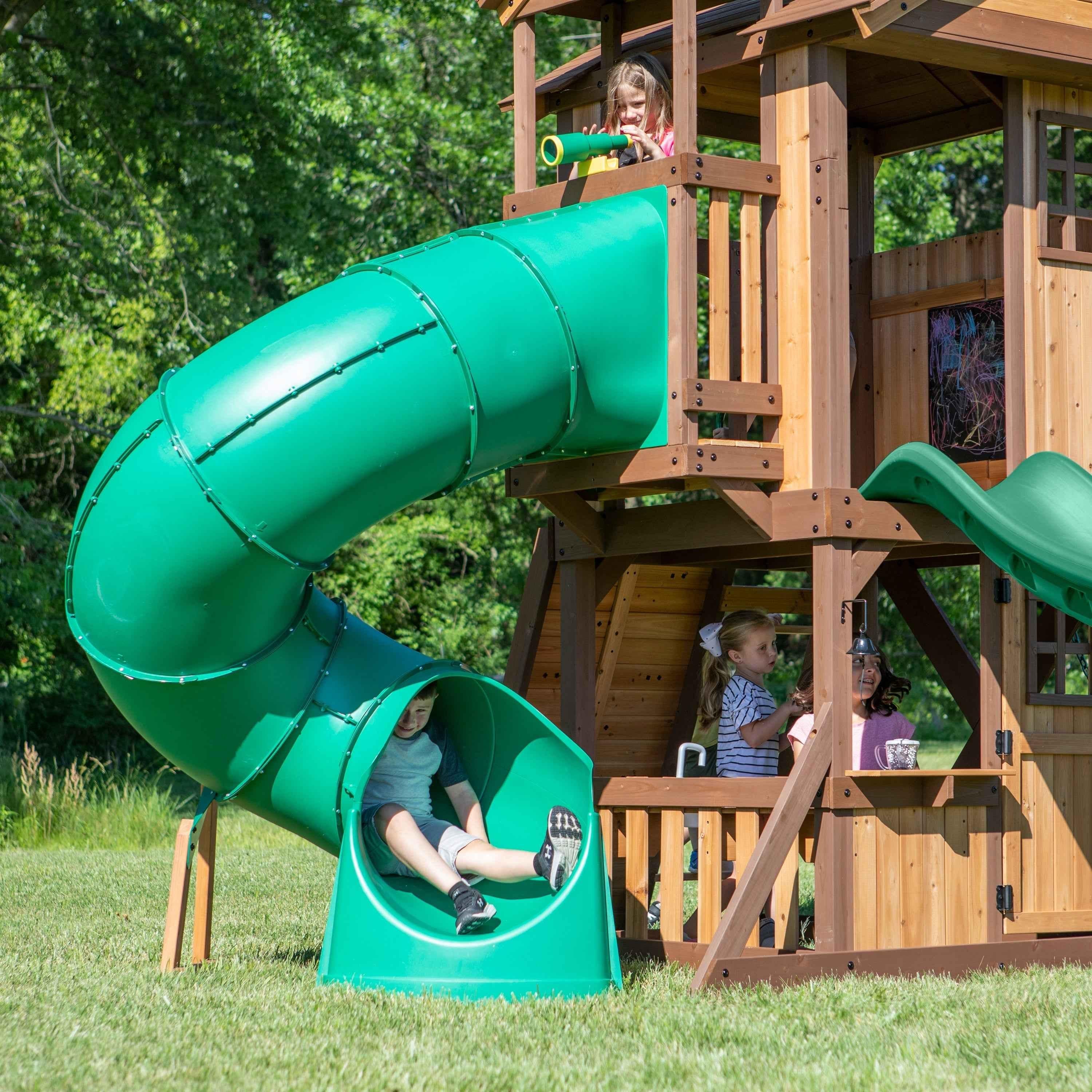 Backyard Discovery Tacoma Falls Swing Set.