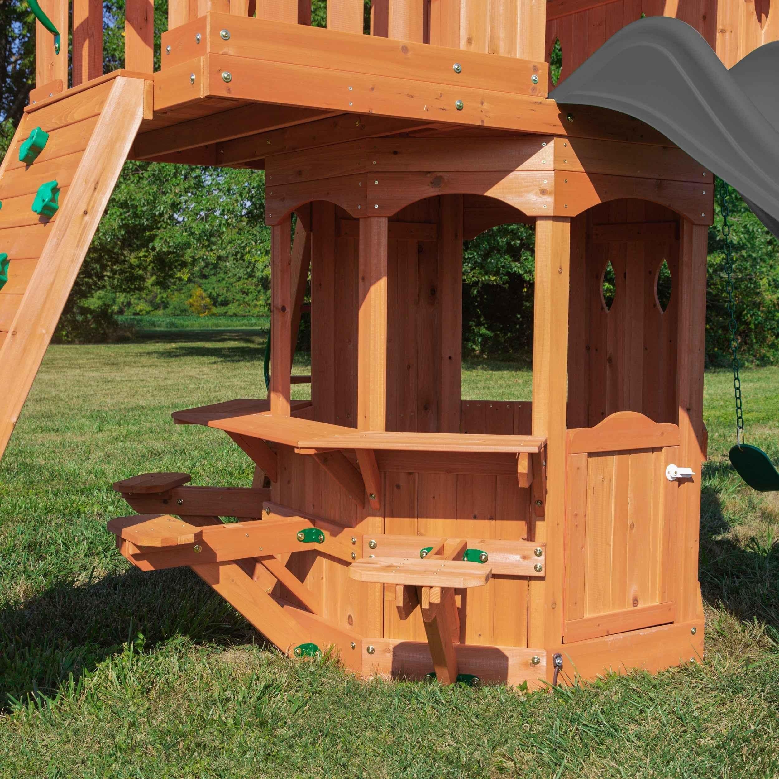 Backyard Discovery Woodland Swing Set.