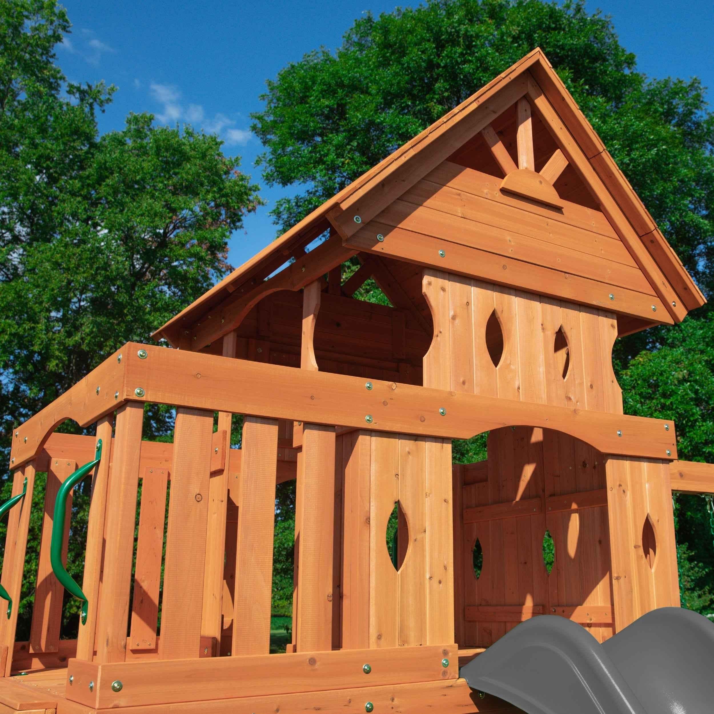 Backyard Discovery Woodland Swing Set.