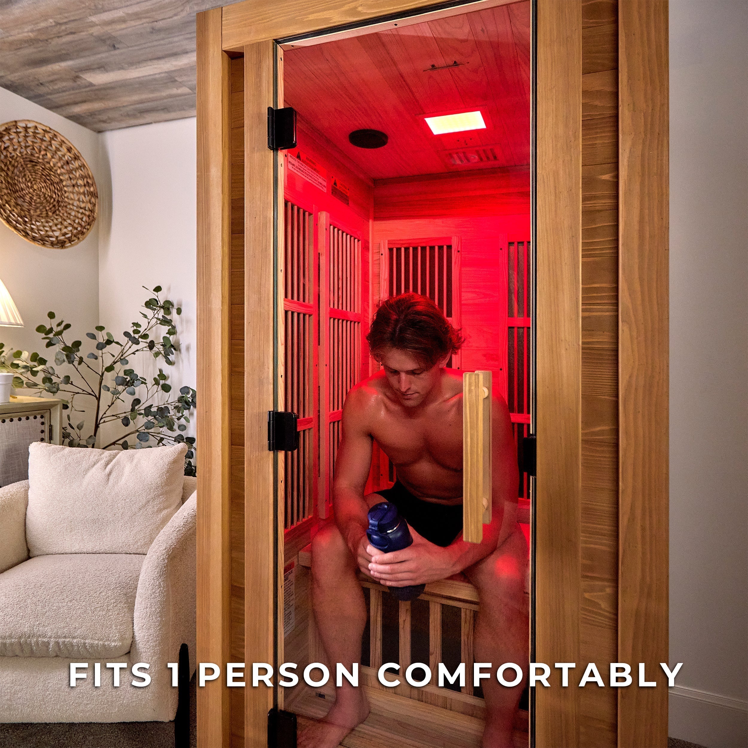 Backyard Discovery Rylan 1-Person Indoor Infrared Sauna