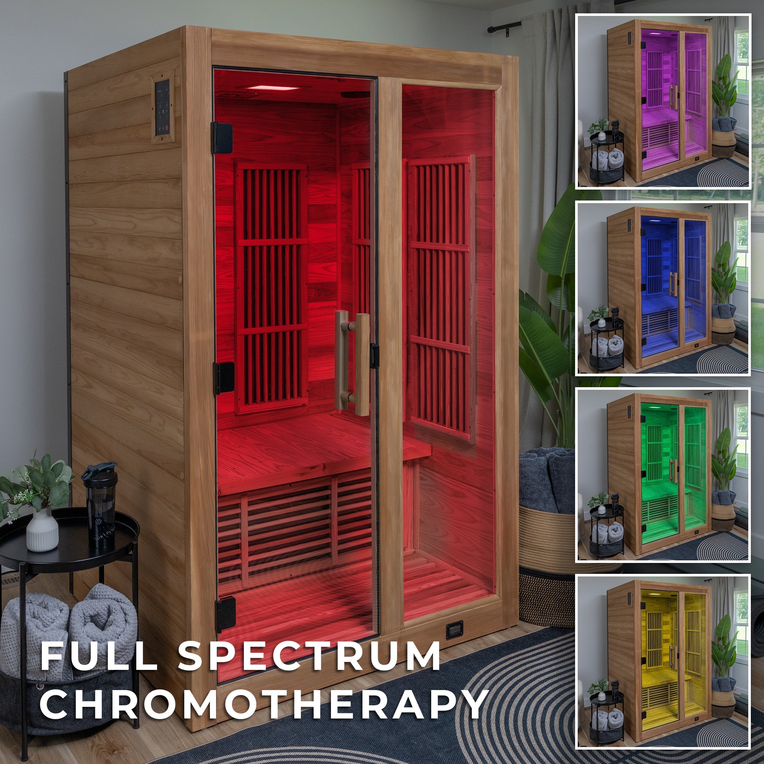 Backyard Discovery 2-Person Rylan Indoor Infrared Sauna