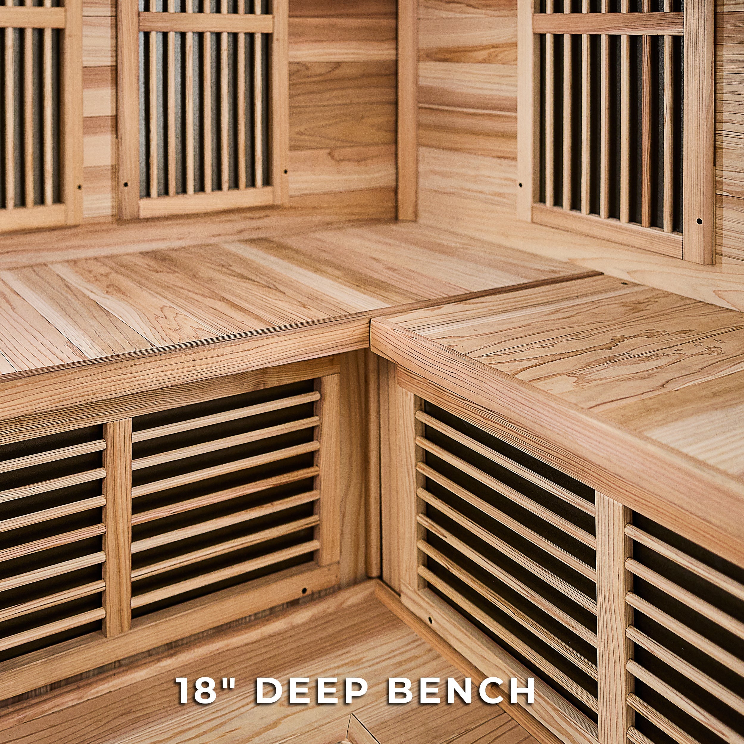 Backyard Discovery Rylan Corner Infrared Sauna for 4