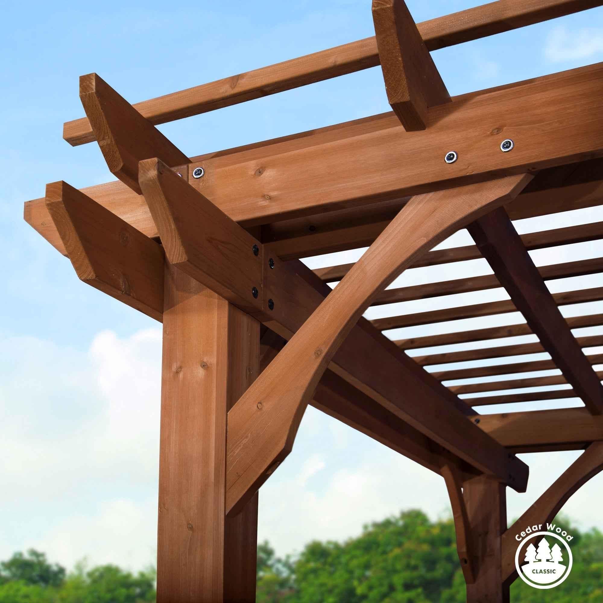 Backyard Discovery 12x10 Beaumont Pergola.