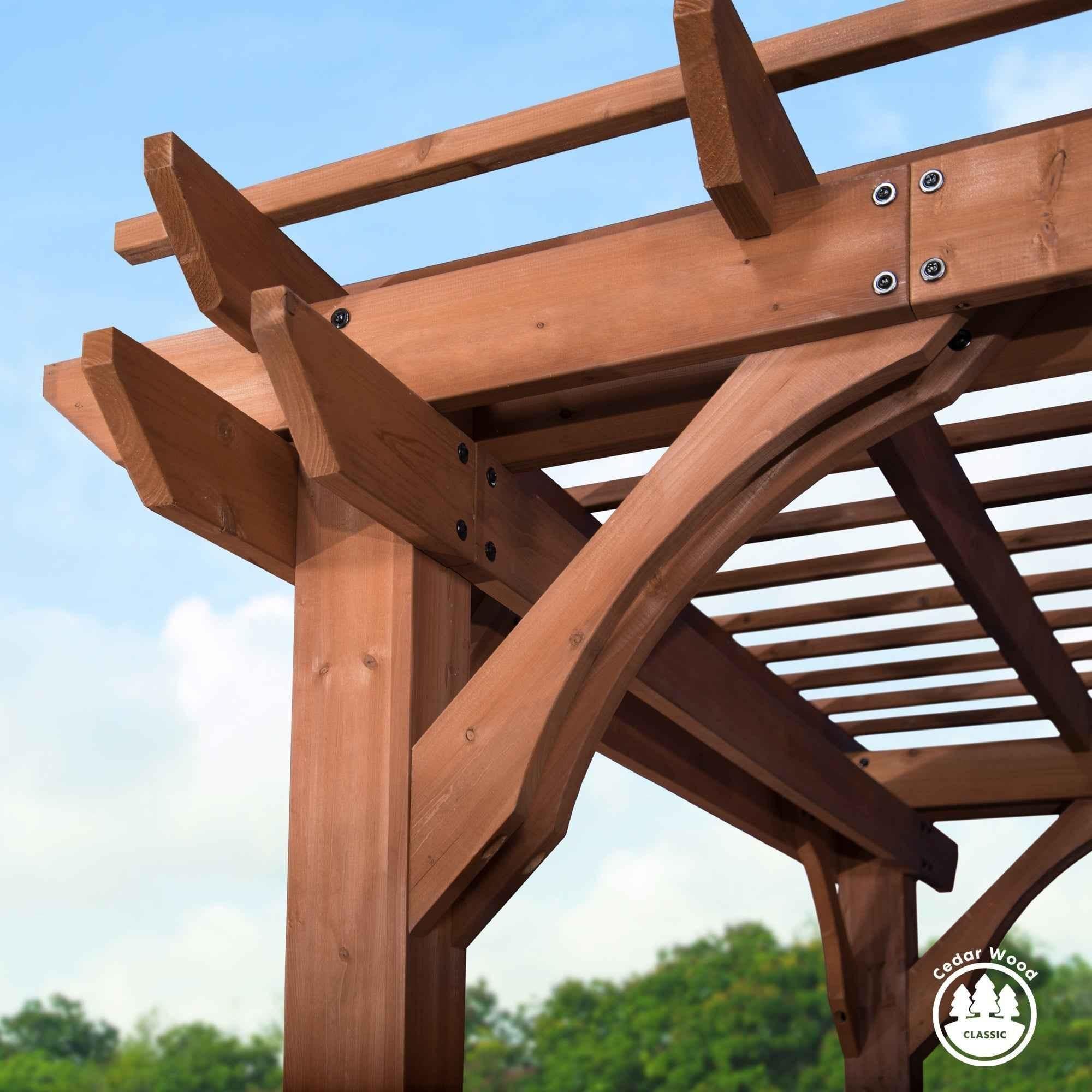 Backyard Discovery 14x10 Beaumont Pergola.