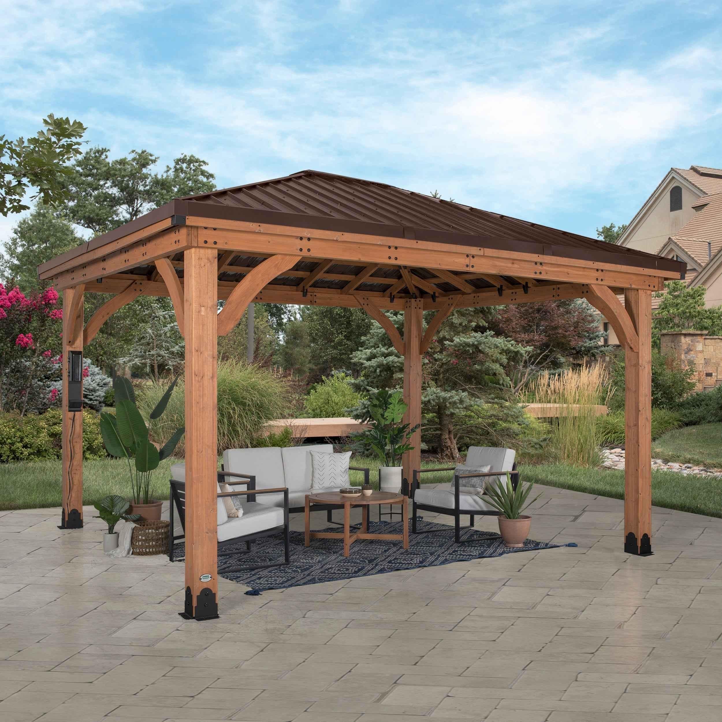 Backyard Discovery 14x10 Barrington Gazebo.