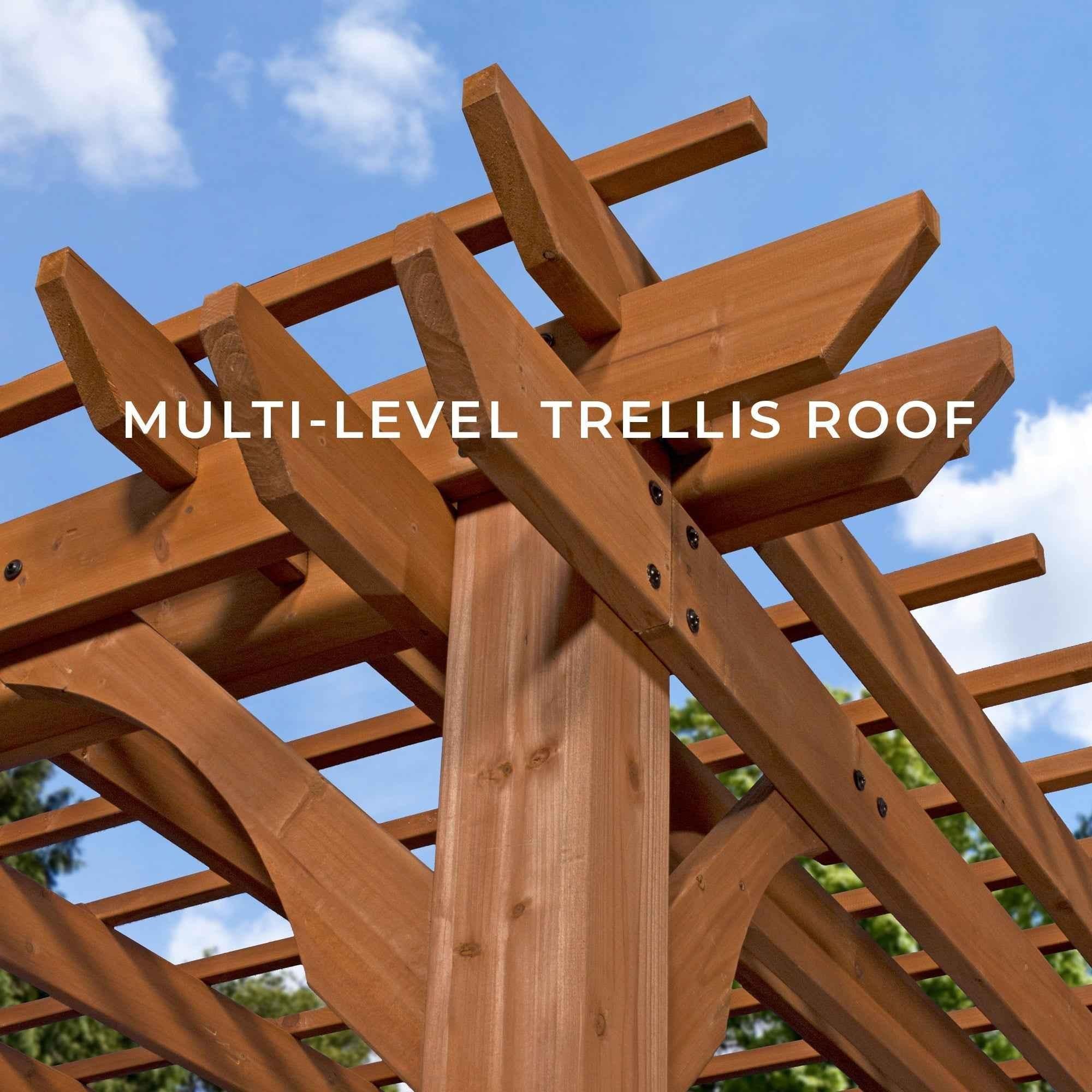 Backyard Discovery 14x10 Beaumont Pergola.