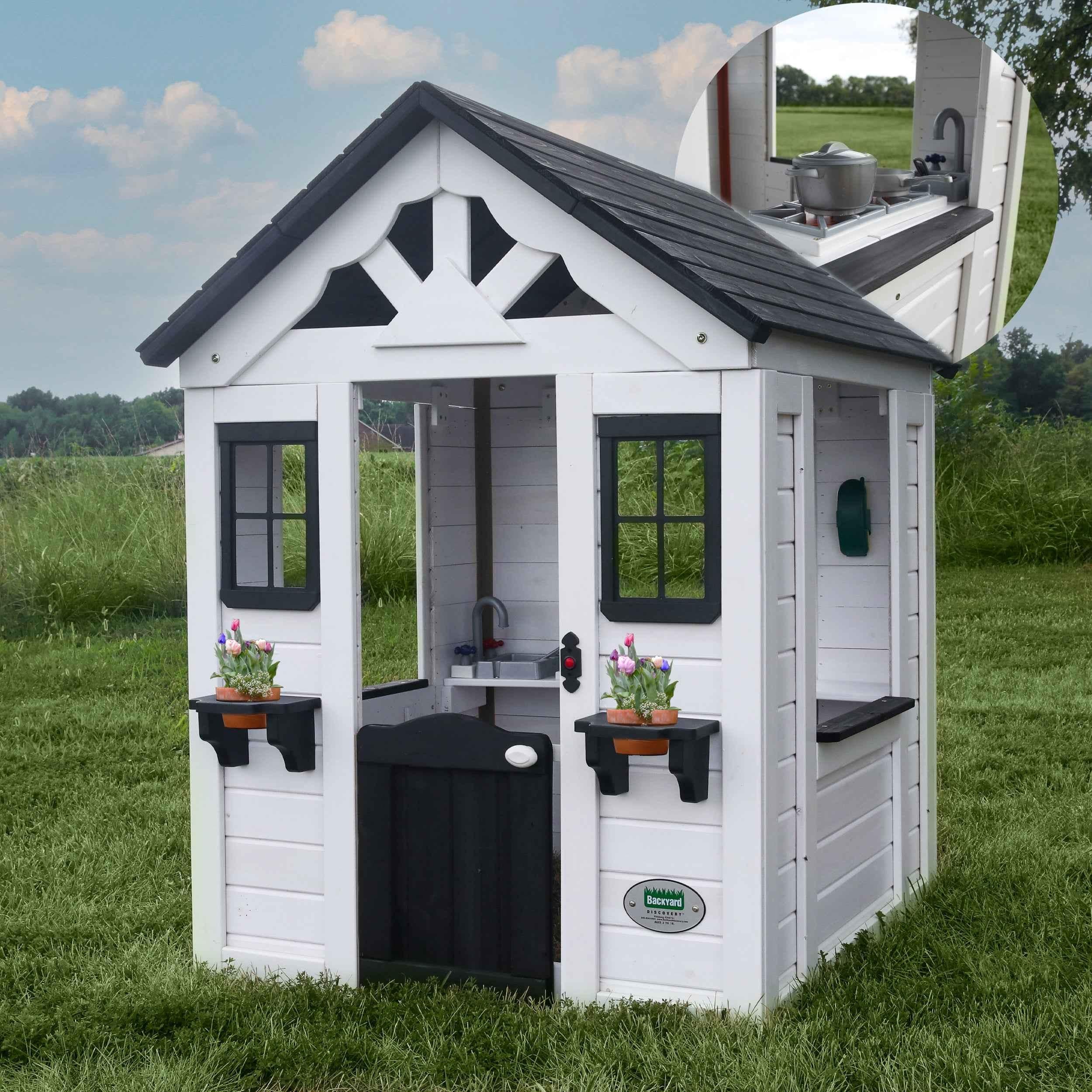 Backyard Discovery Sweetwater Playhouse - White.