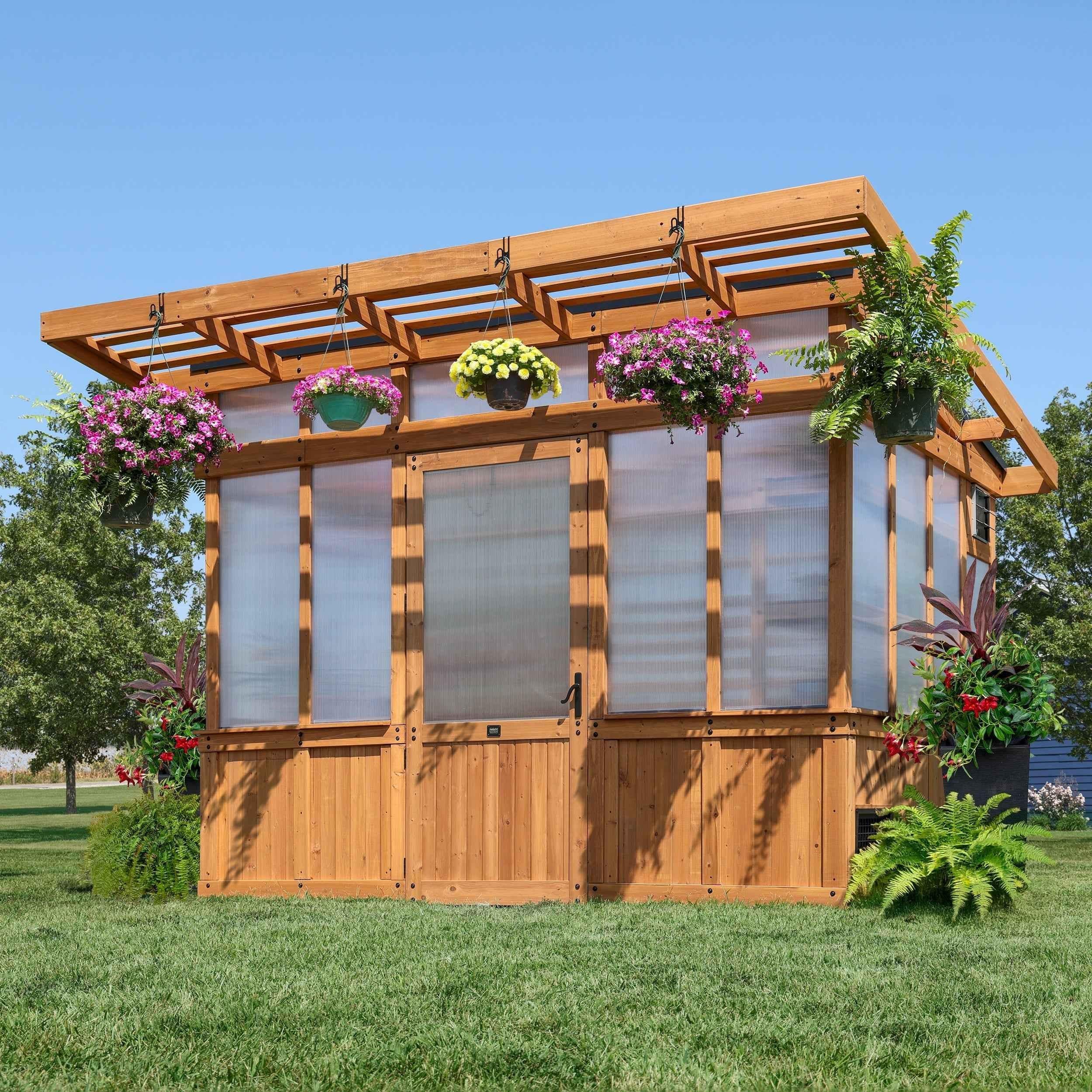 Backyard Discovery 11x7 Poppy Greenhouse.