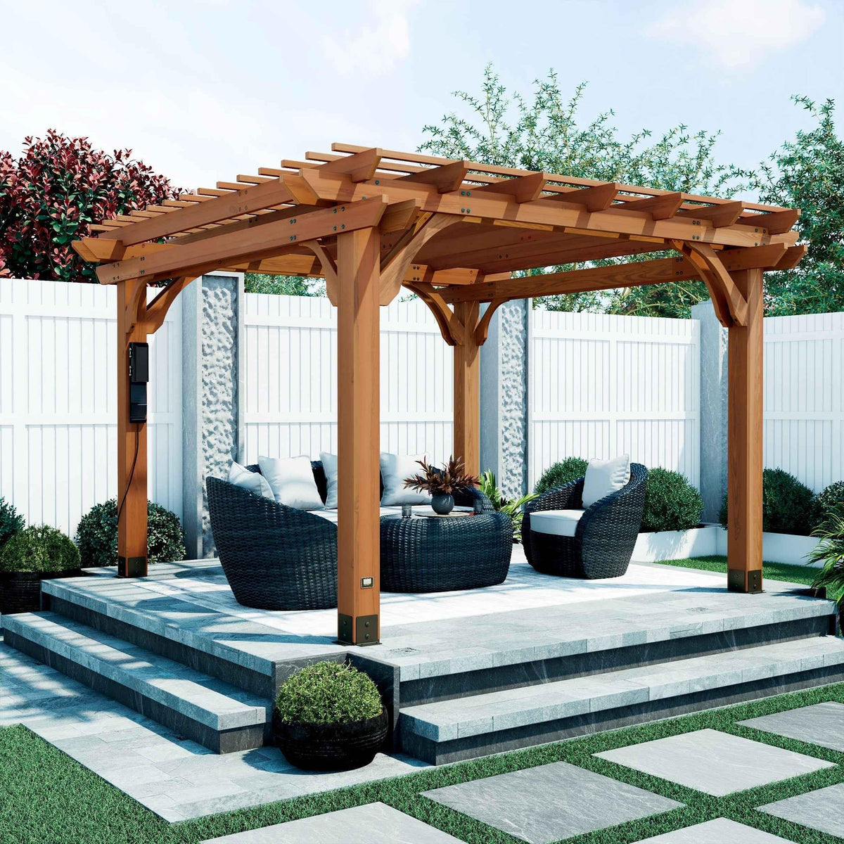 Backyard Discovery 12x12 Beaumont Pergola.