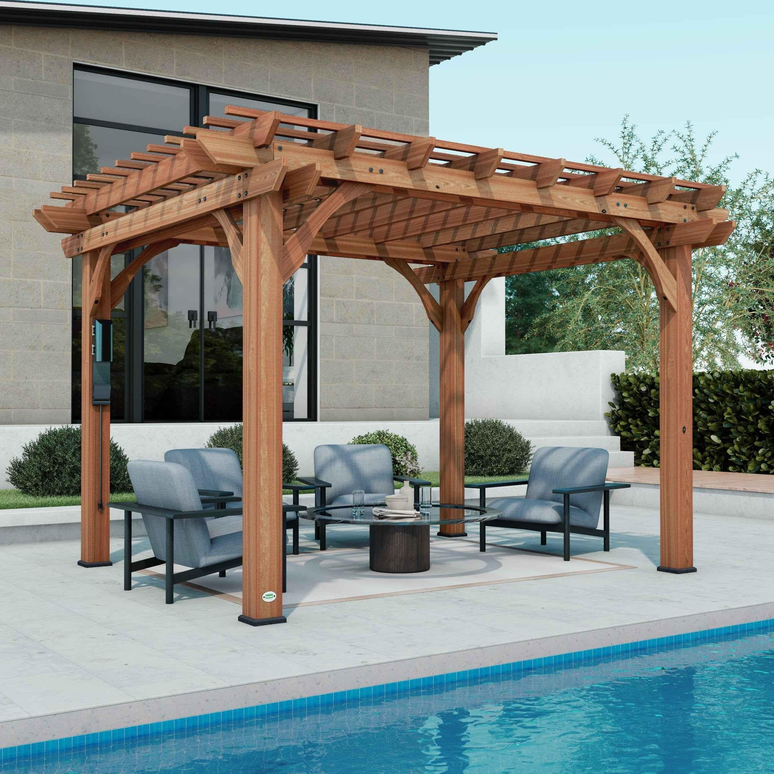 Backyard Discovery 12x10 Beaumont Pergola.
