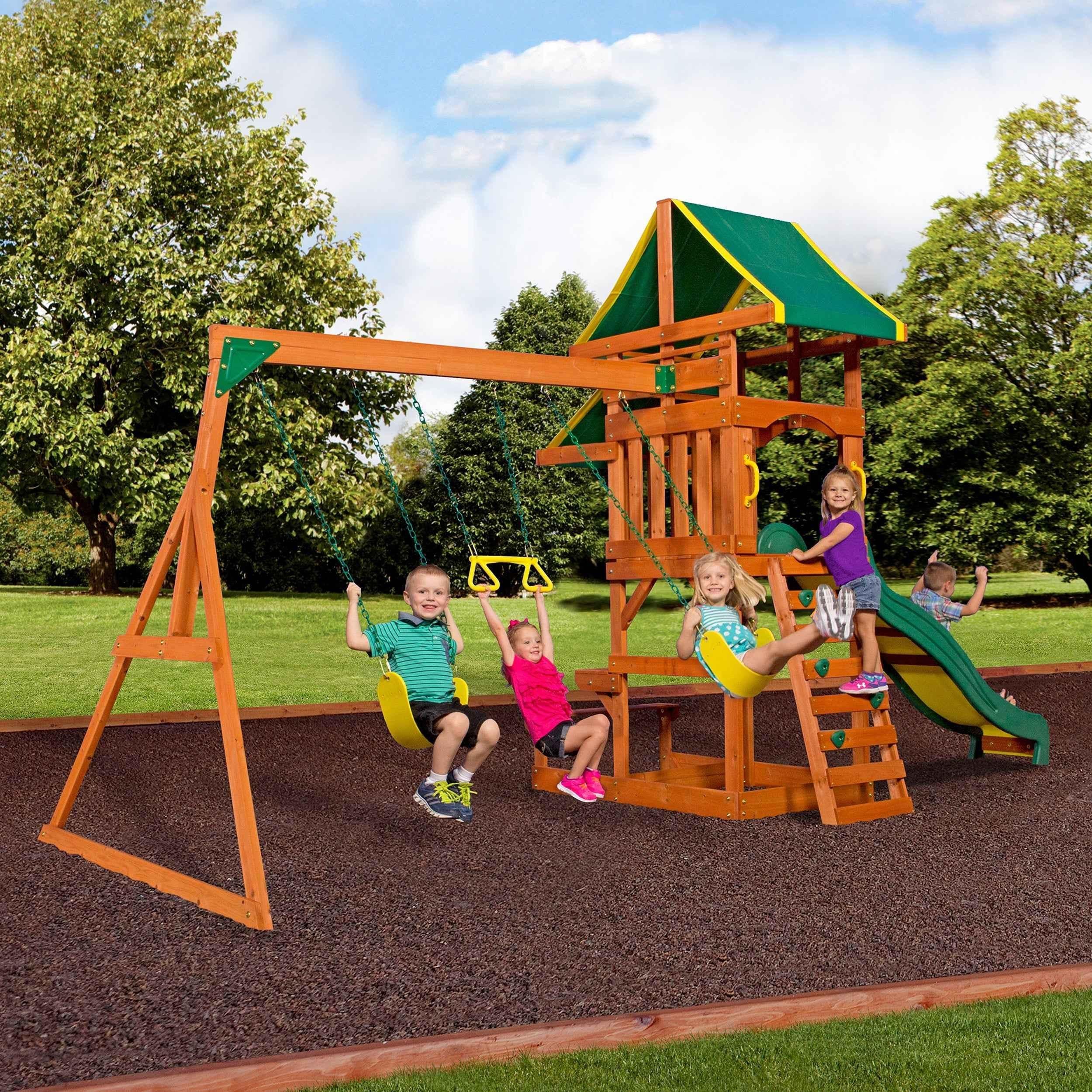 Backyard Discovery Tucson Swing Set.