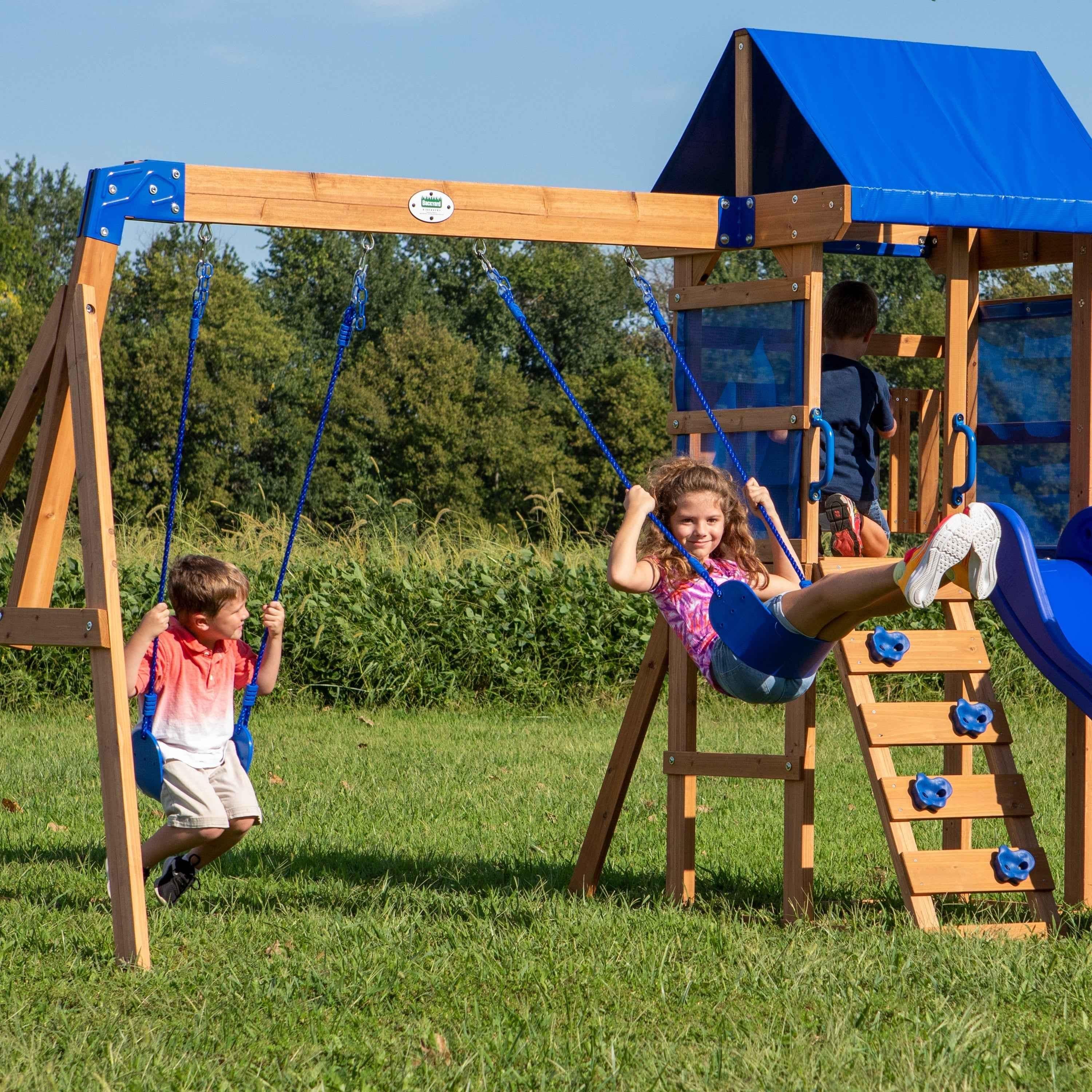 Backyard Discovery Aurora Swing Set.
