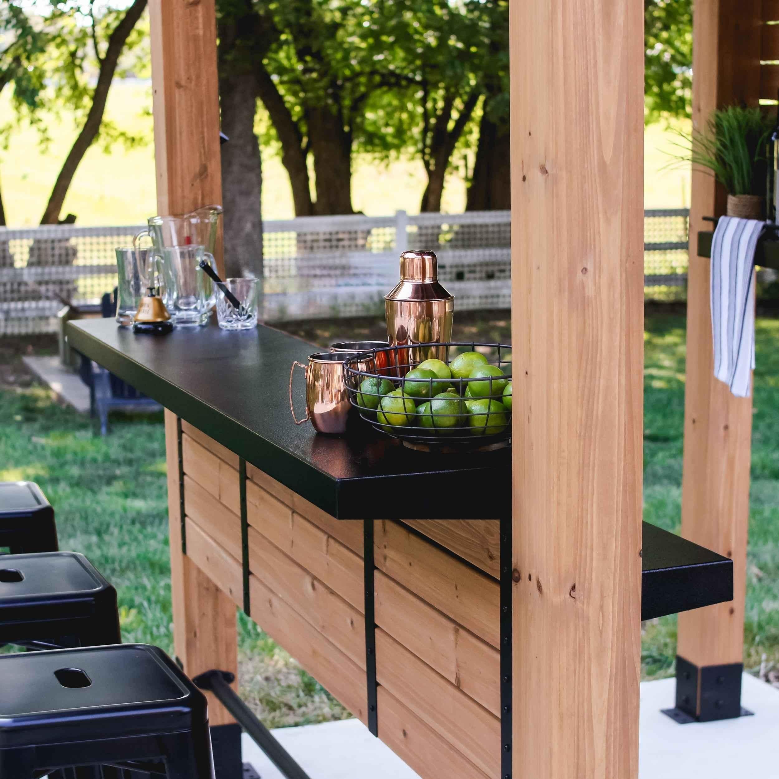 Backyard Discovery Cedar Springs Outdoor Bar.