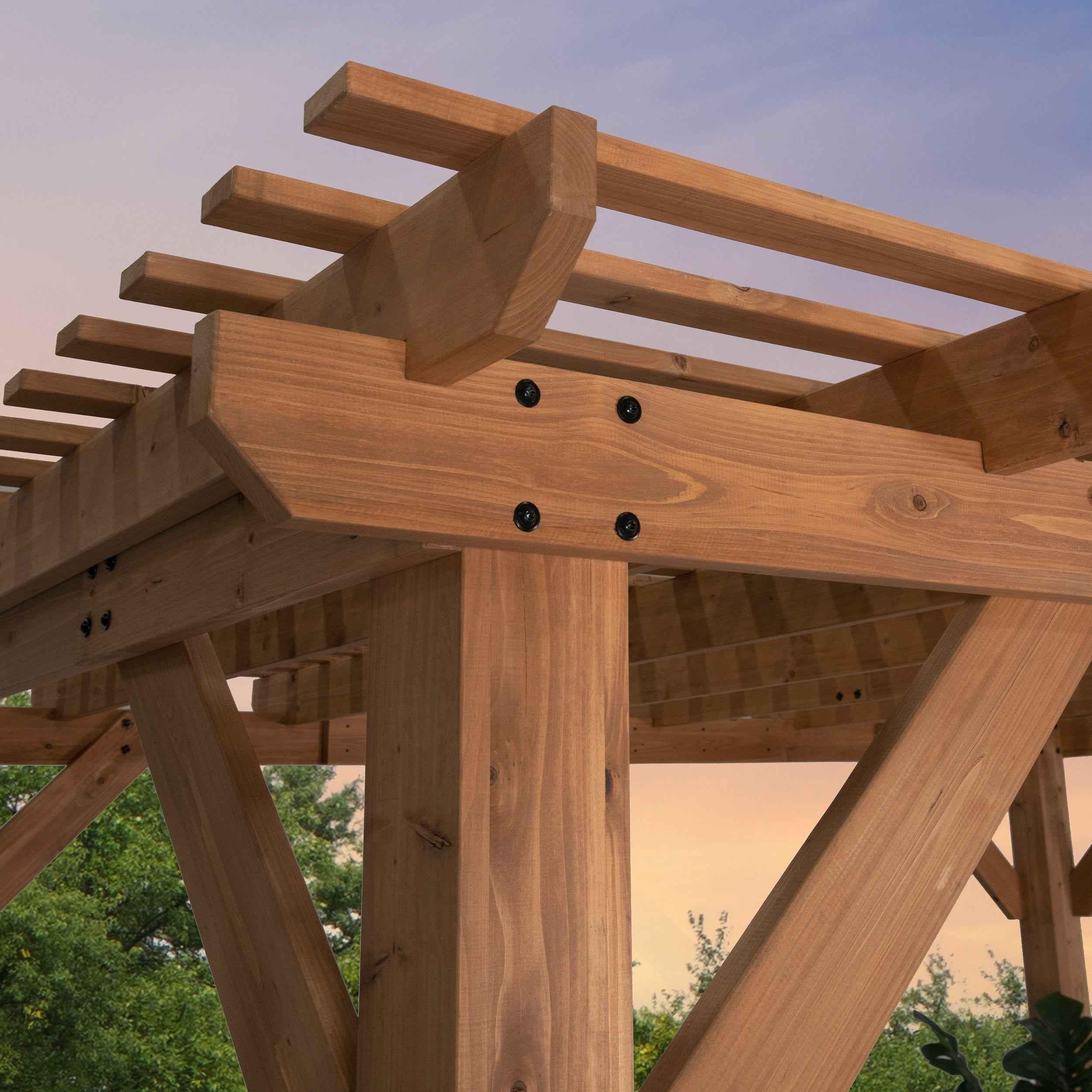 Backyard Discovery 14x10 Delray Pergola.