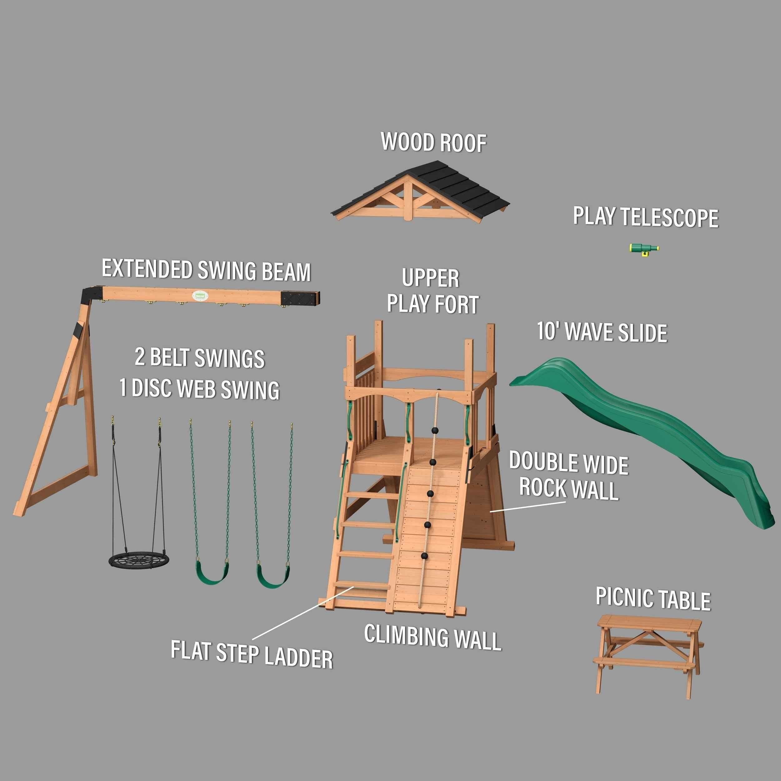 Backyard Discovery Endeavor II Swing Set