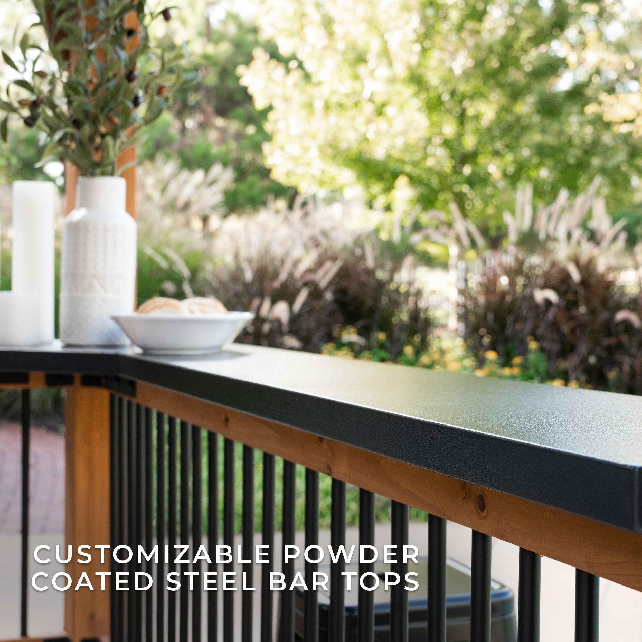 Backyard Discovery Granada Grill Gazebo with Outdoor Bar.