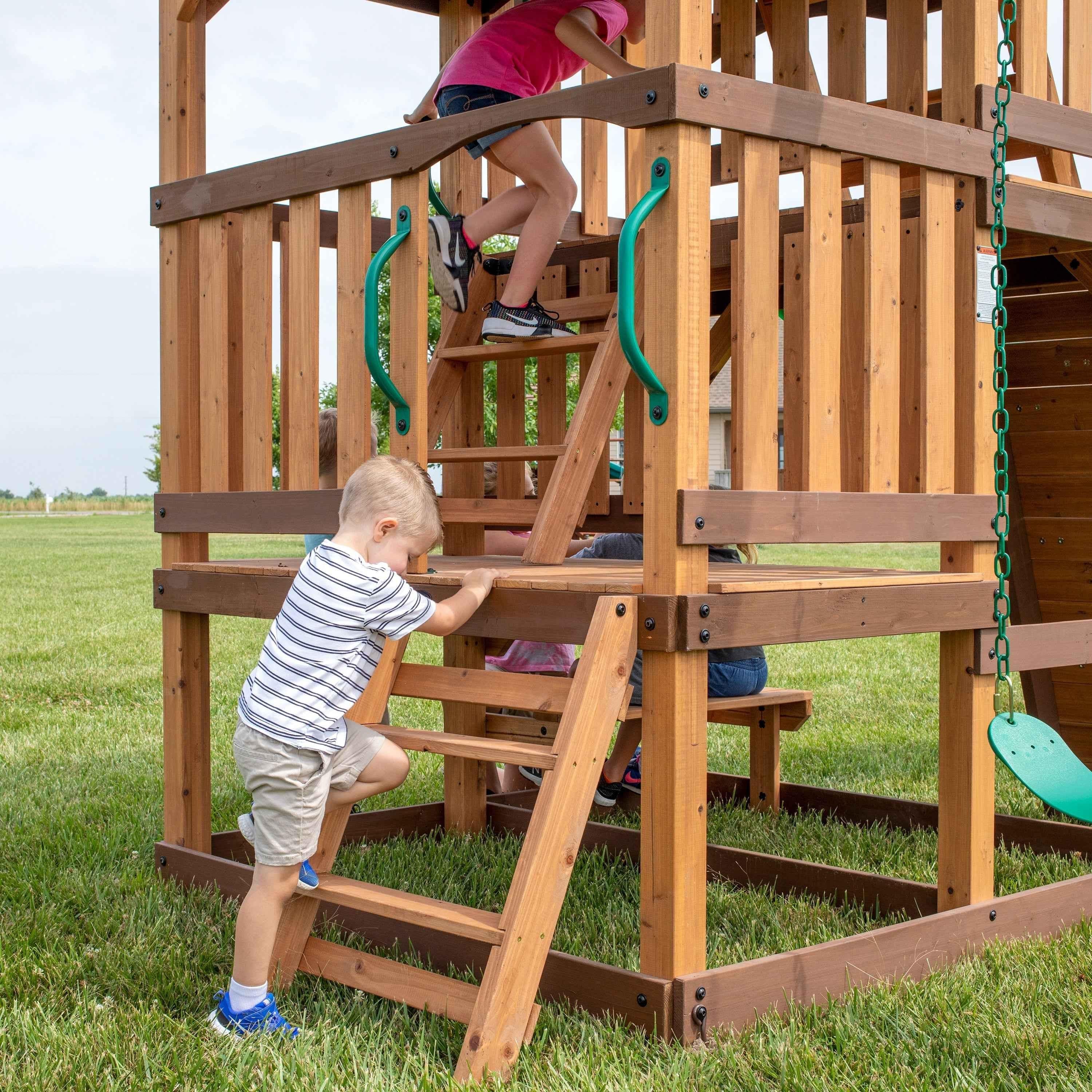 Backyard Discovery Highlander Swing Set
