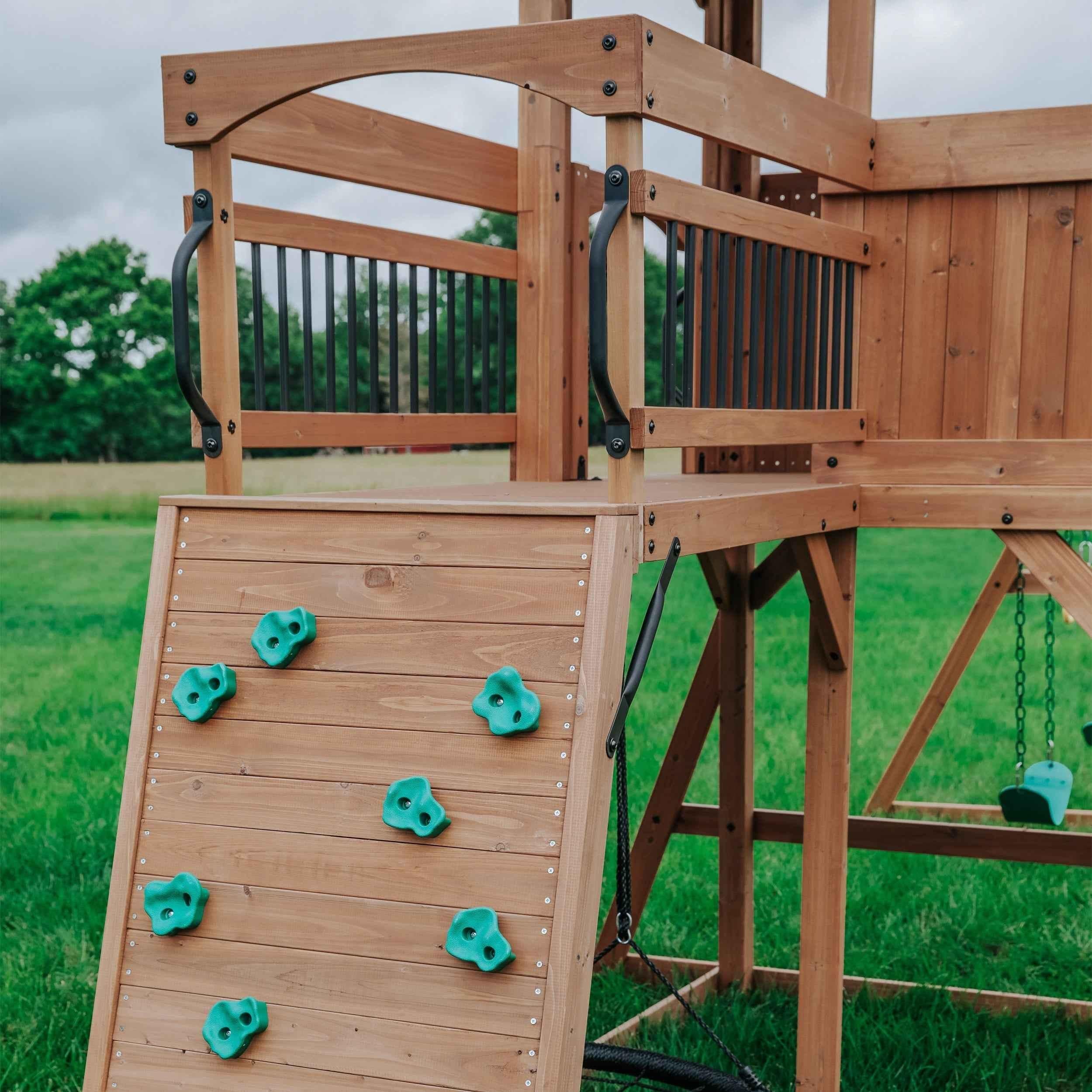 Backyard Discovery Sterling Point Swing Set.