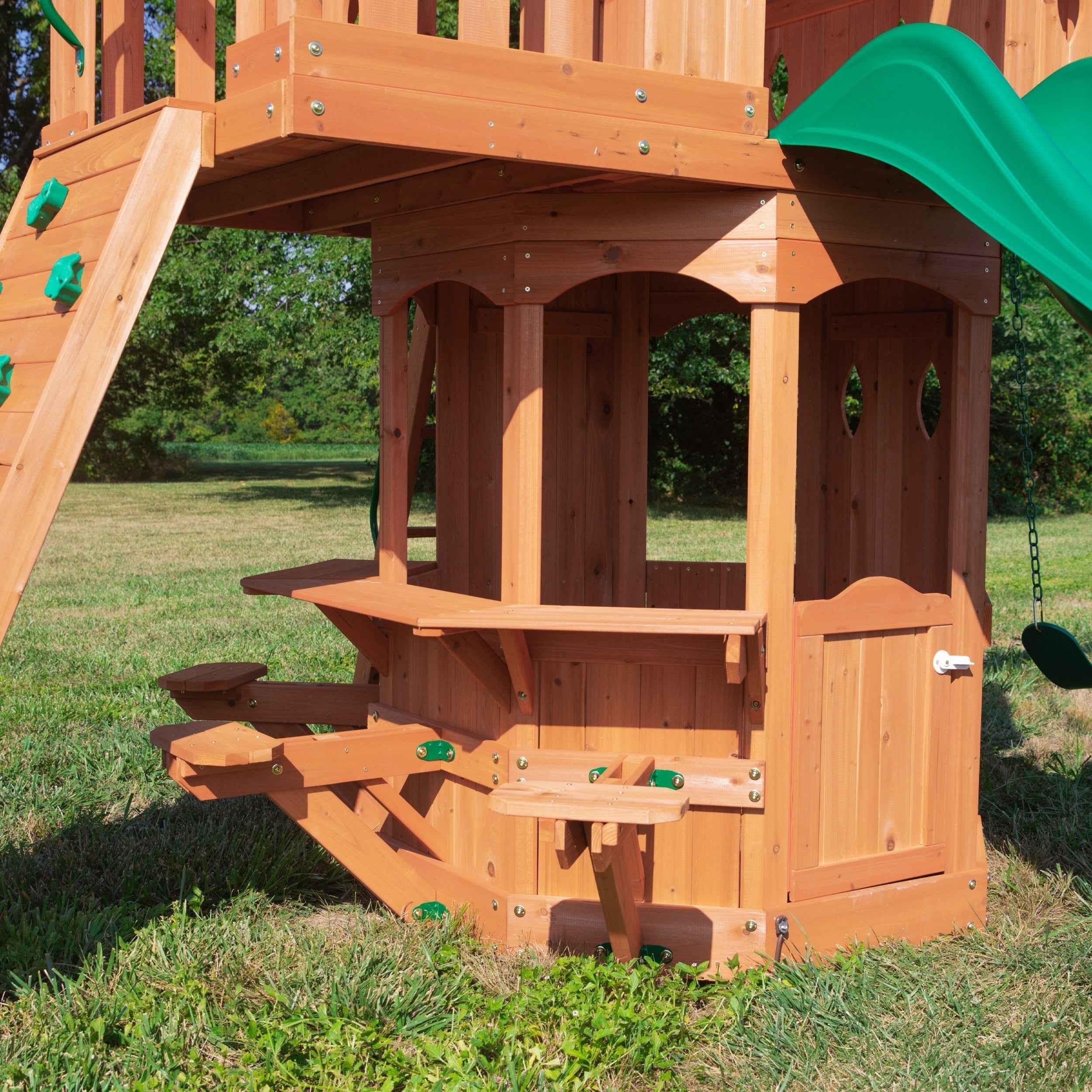 Backyard Discovery Woodland Swing Set.
