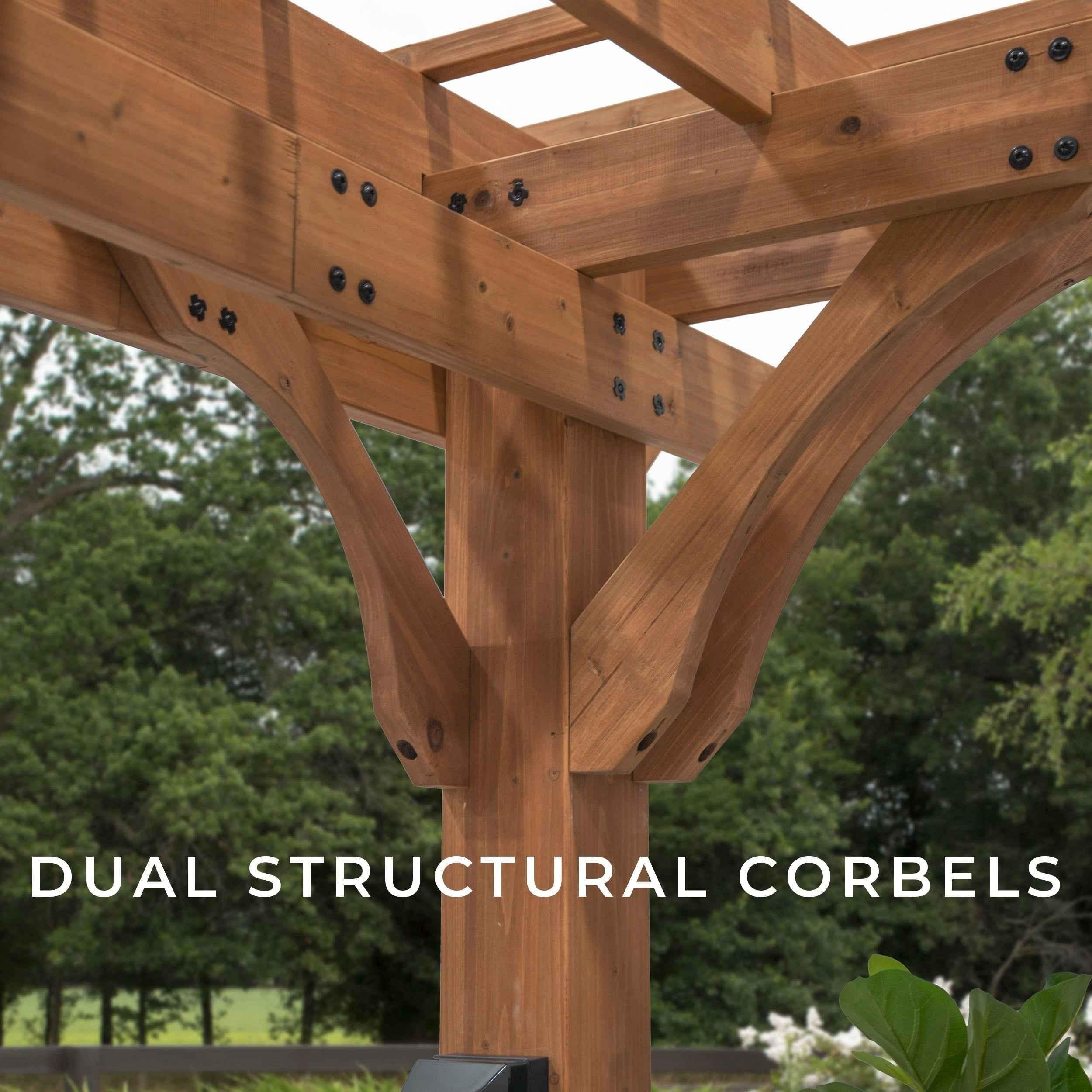 Backyard Discovery 16x12 Beaumont Pergola.