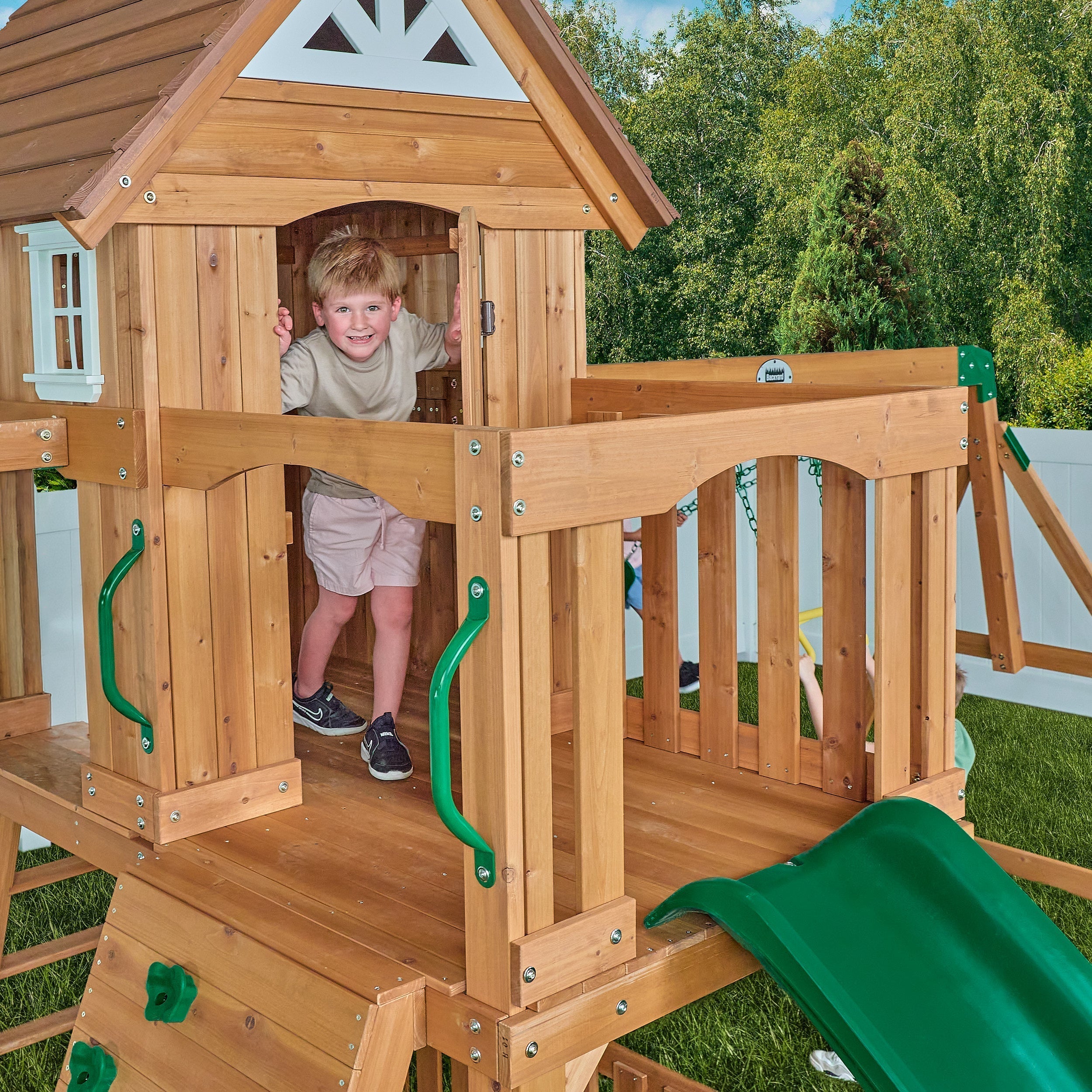 Backyard Discovery Adventurer Swing Set
