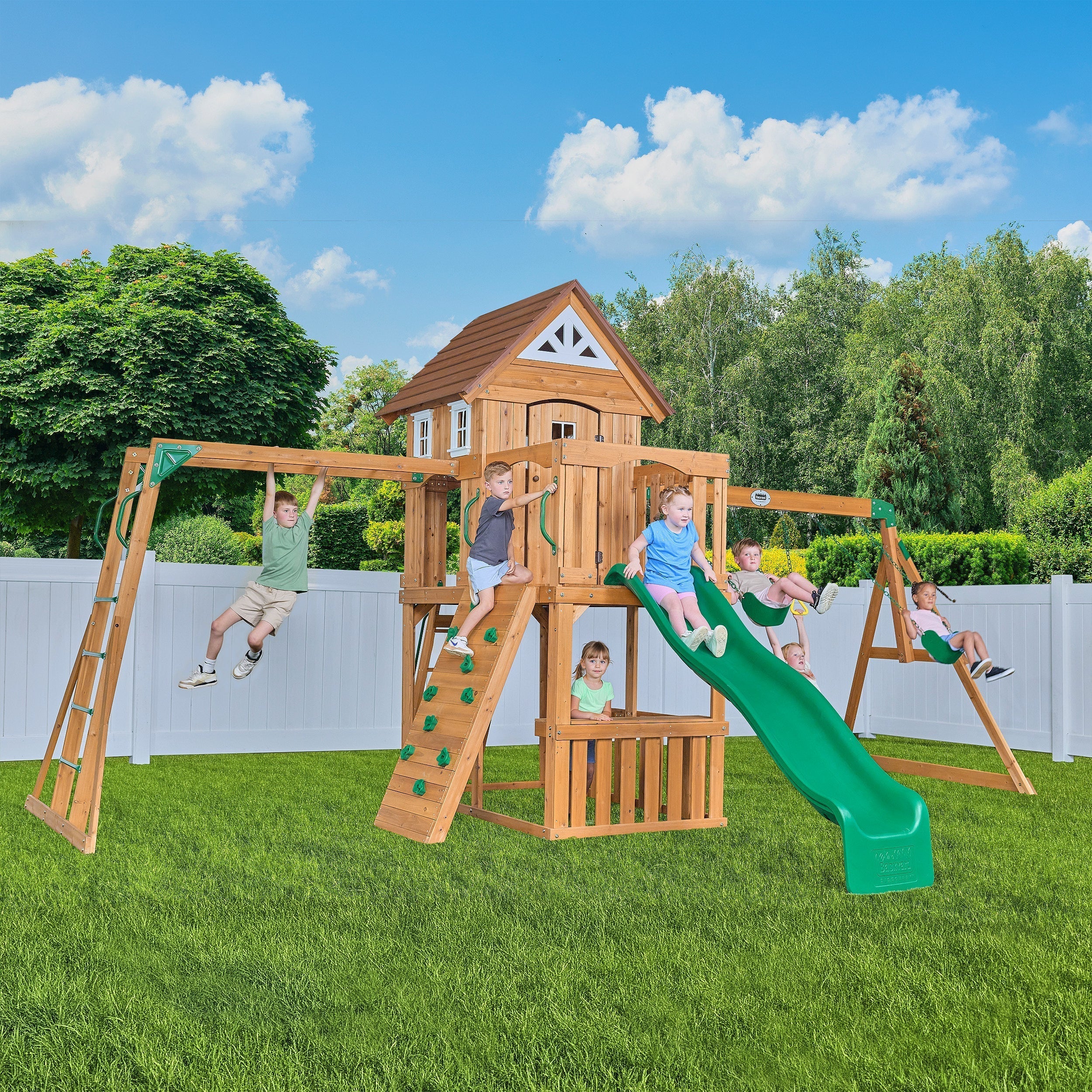 Backyard Discovery Adventurer Swing Set