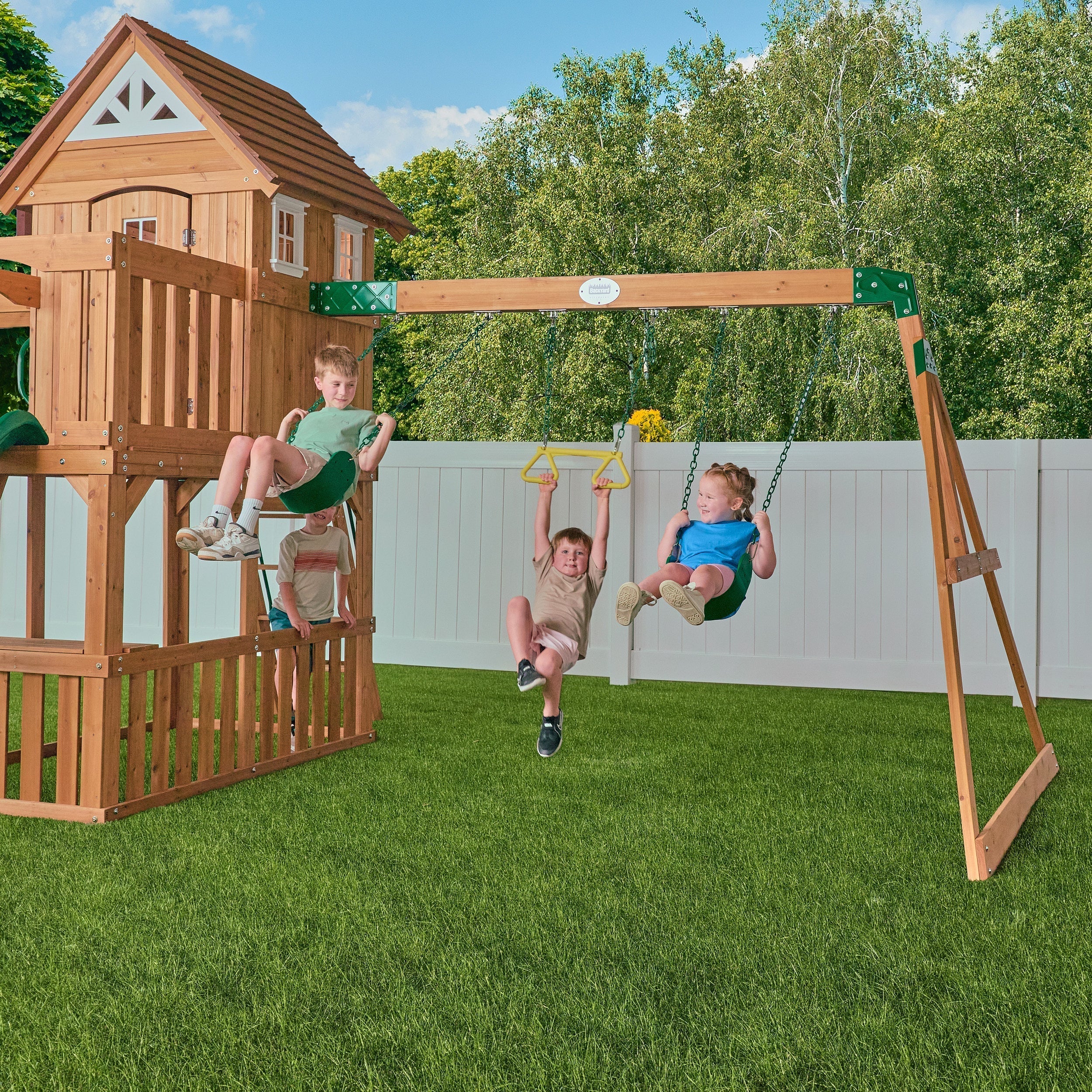 Backyard Discovery Adventurer Swing Set