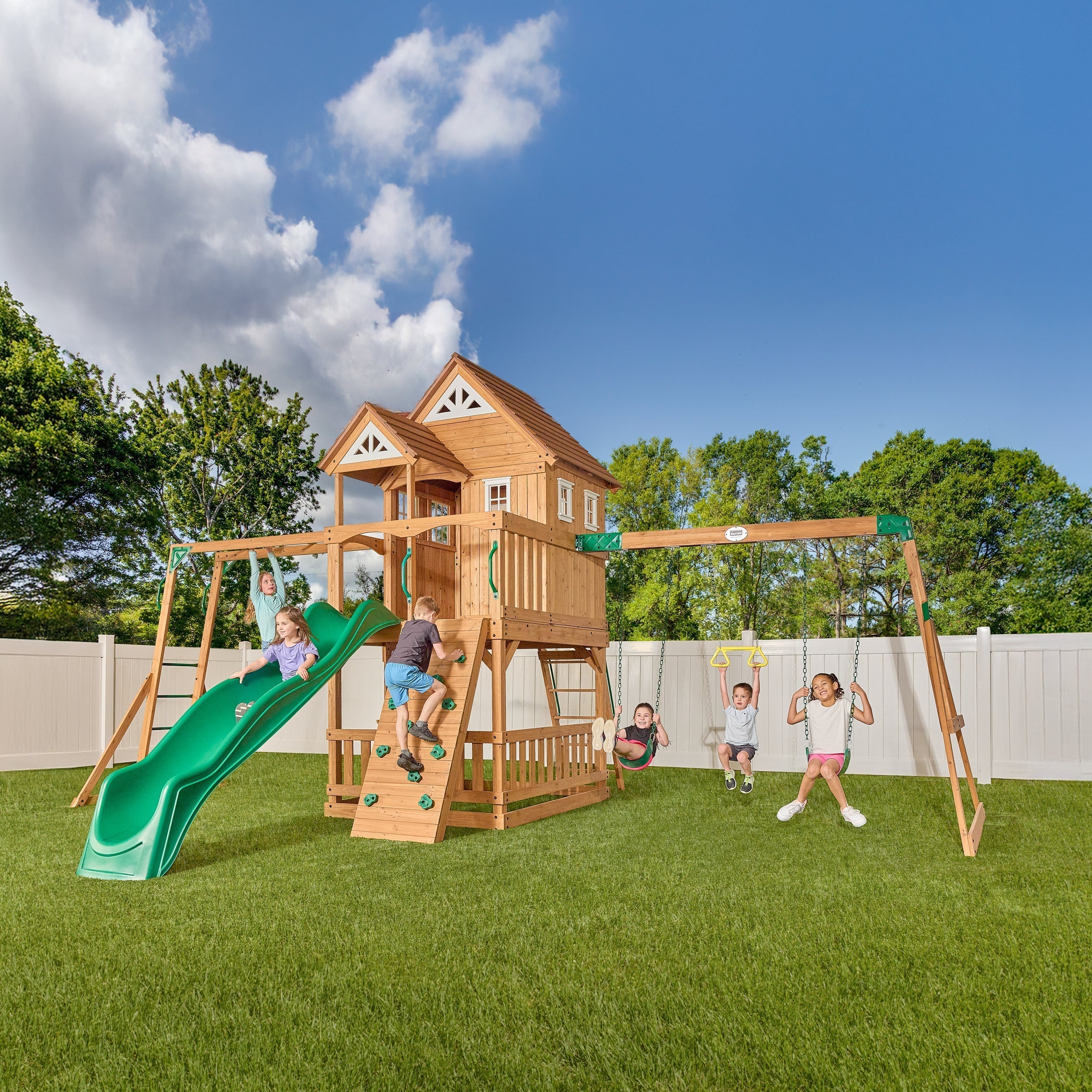 Backyard Discovery Voyager Swing Set