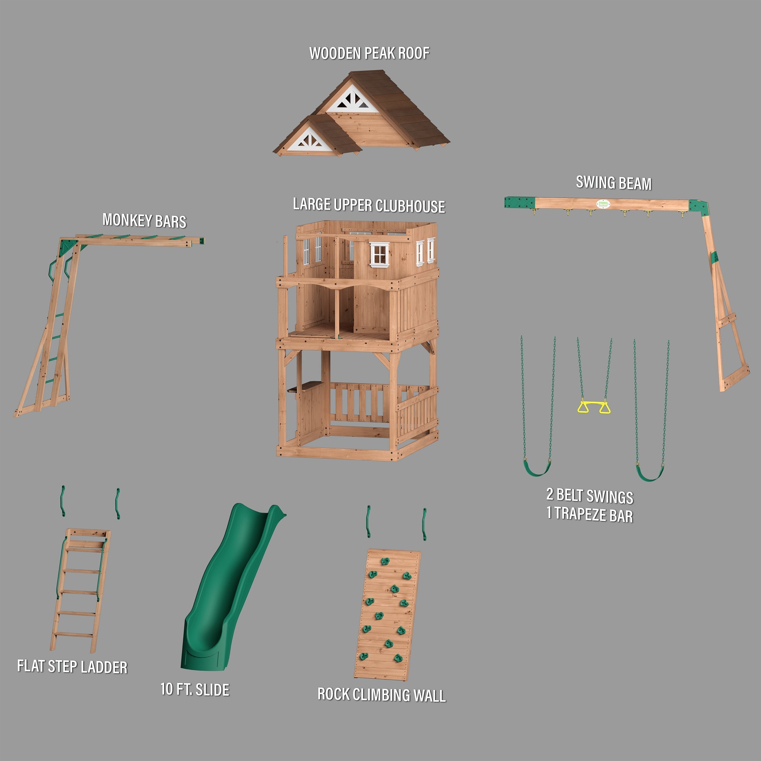 Backyard Discovery Voyager Swing Set