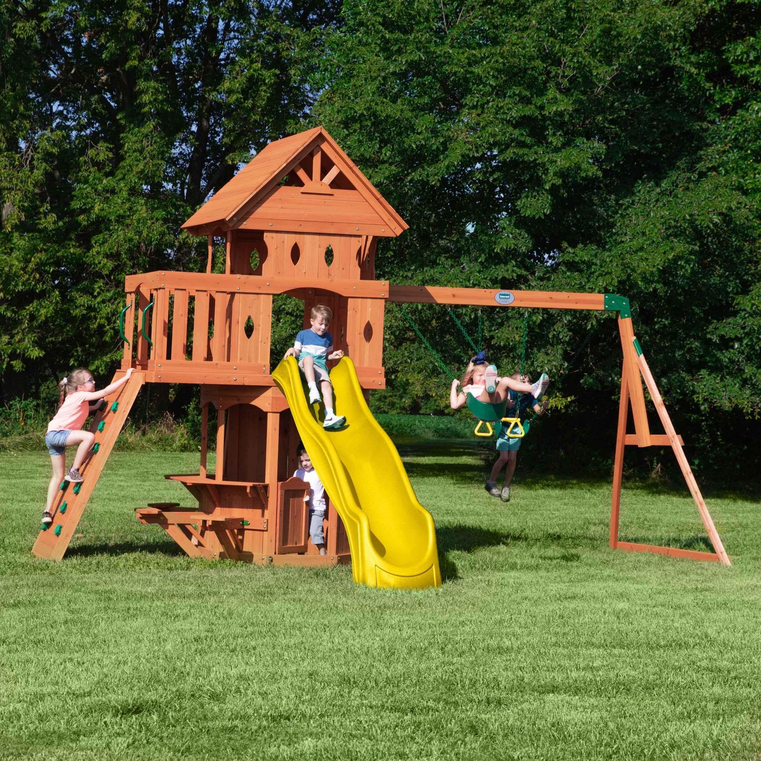 Backyard Discovery Woodland Swing Set