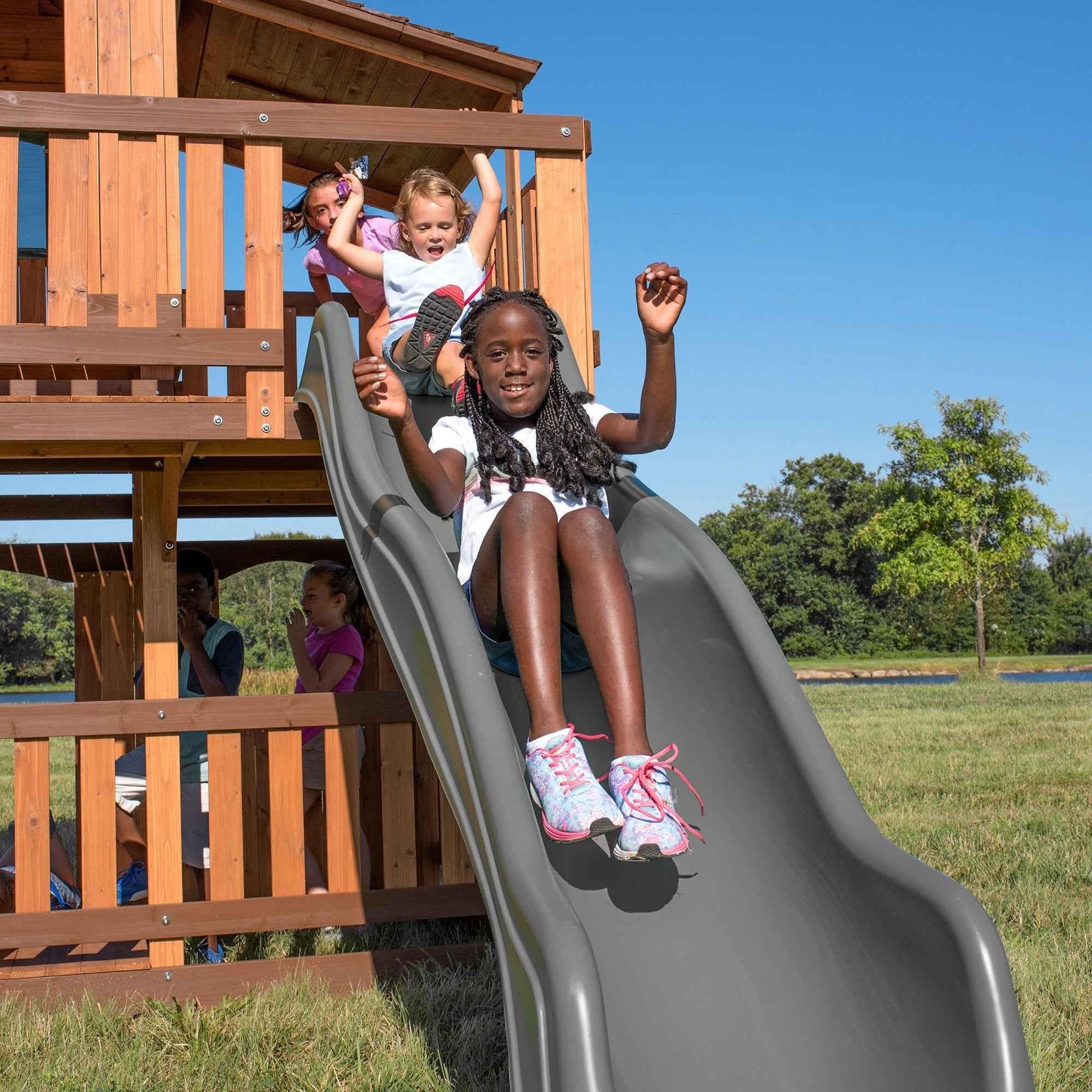 Backyard Discovery Woodridge Elite Swing Set.