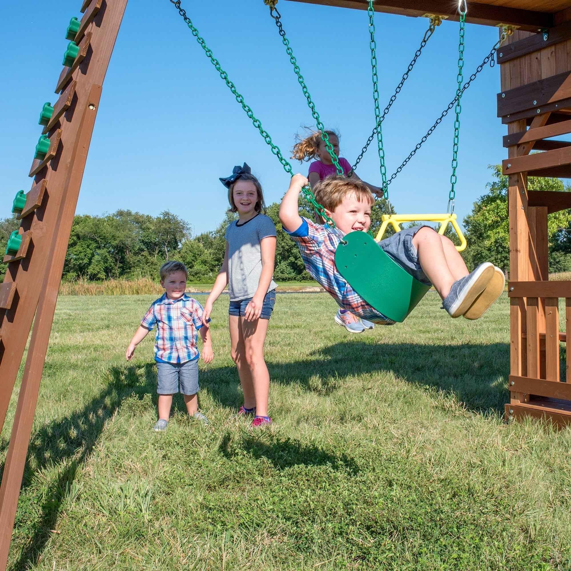 Backyard Discovery Woodridge Elite Swing Set